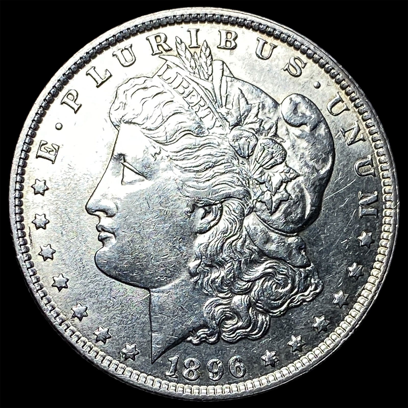 1896 Silver Morgan Dollar UNCIRCULATED: 1896 Silver Morgan Dollar UNCIRCULATED