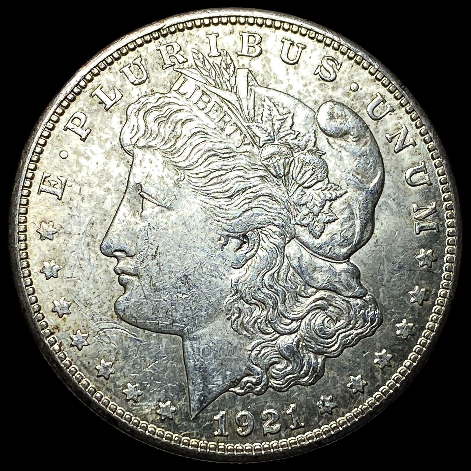 1921-S Silver Morgan Dollar CLOSELY UNCIRCULATED: 1921-S Silver Morgan Dollar CLOSELY UNCIRCULATED