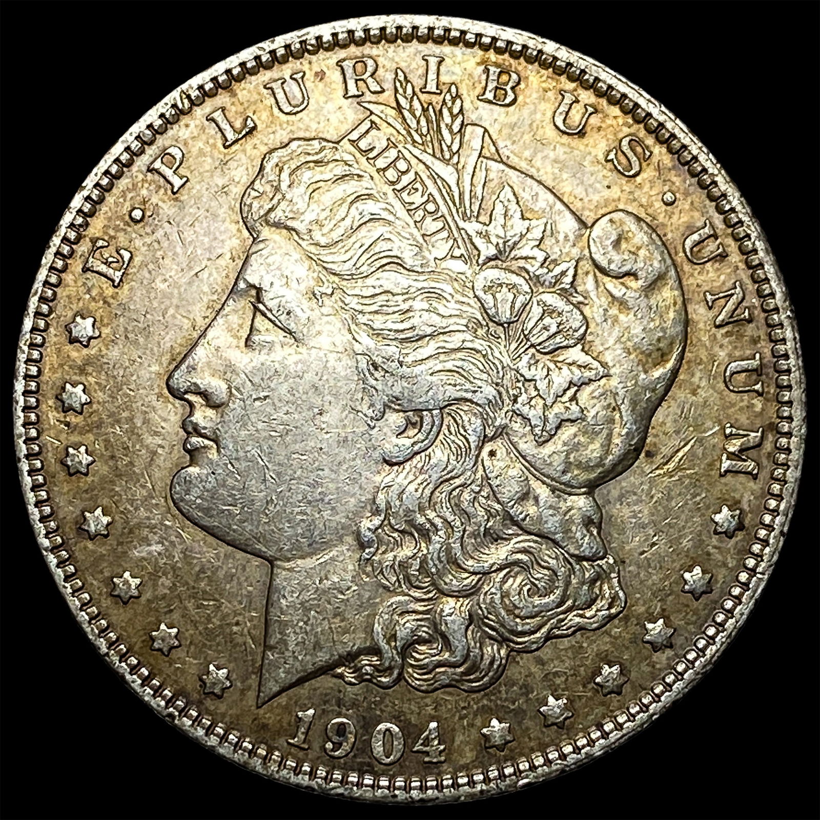 1904-O Silver Morgan Dollar CLOSELY UNCIRCULATED: 1904-O Silver Morgan Dollar CLOSELY UNCIRCULATED