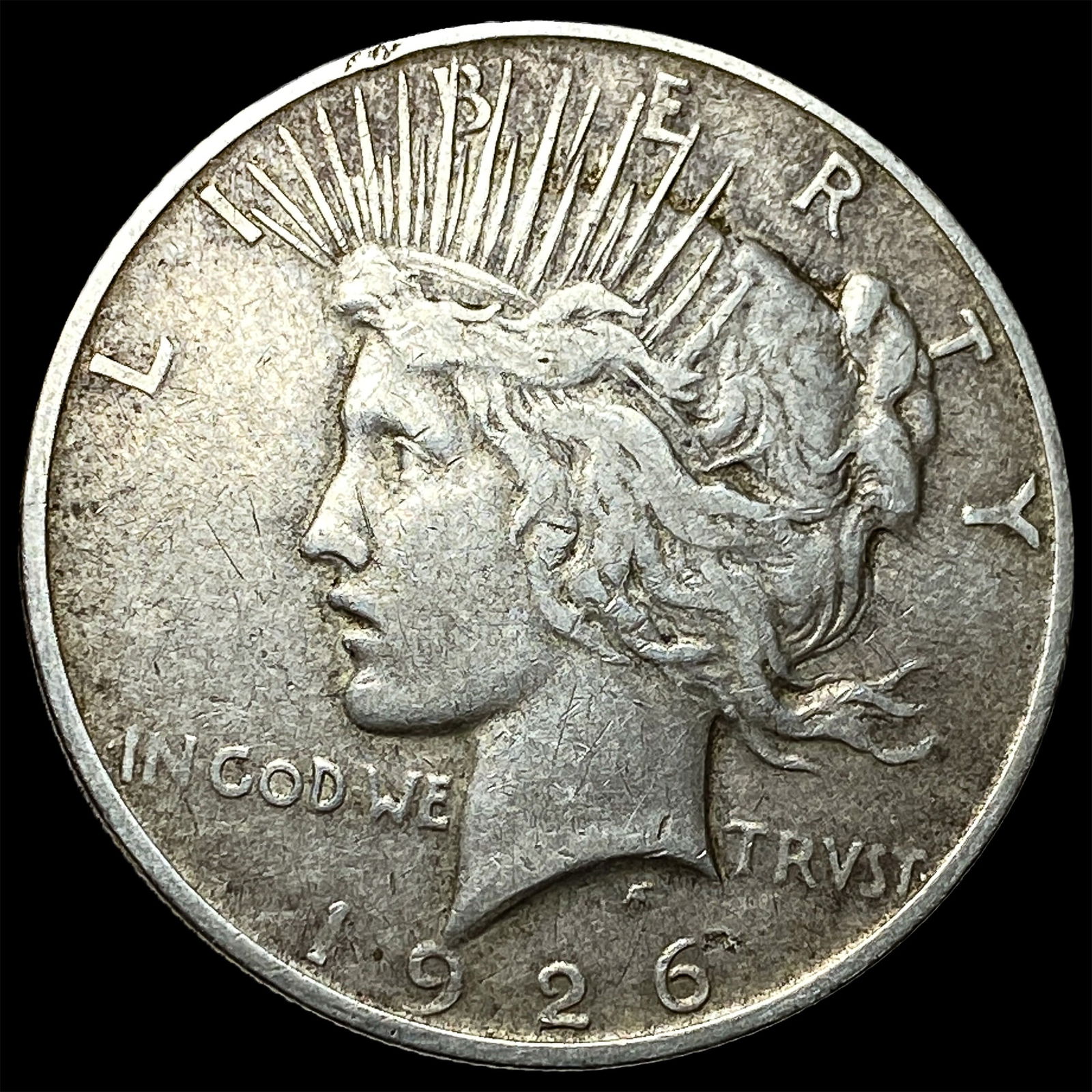 1926 Peace Silver Dollar NEARLY UNCIRCULATED (1 of 2)
