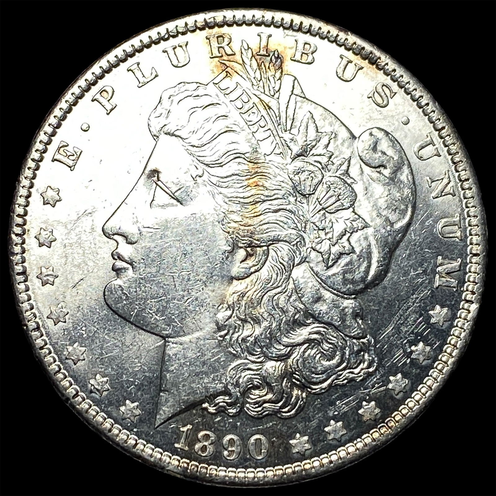 1890 Silver Morgan Dollar UNCIRCULATED: 1890 Silver Morgan Dollar UNCIRCULATED