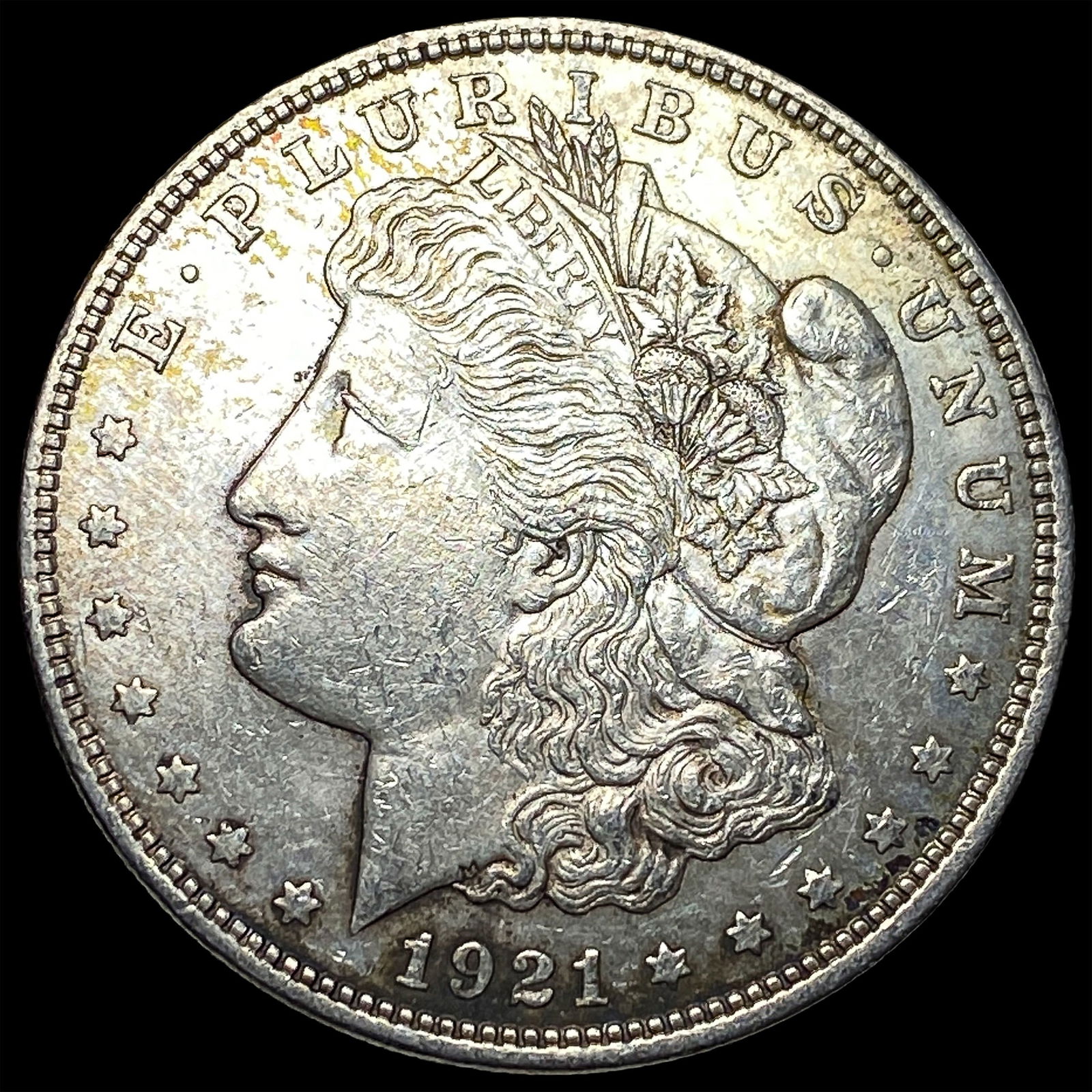 1921 Silver Morgan Dollar CLOSELY UNCIRCULATED: 1921 Silver Morgan Dollar CLOSELY UNCIRCULATED