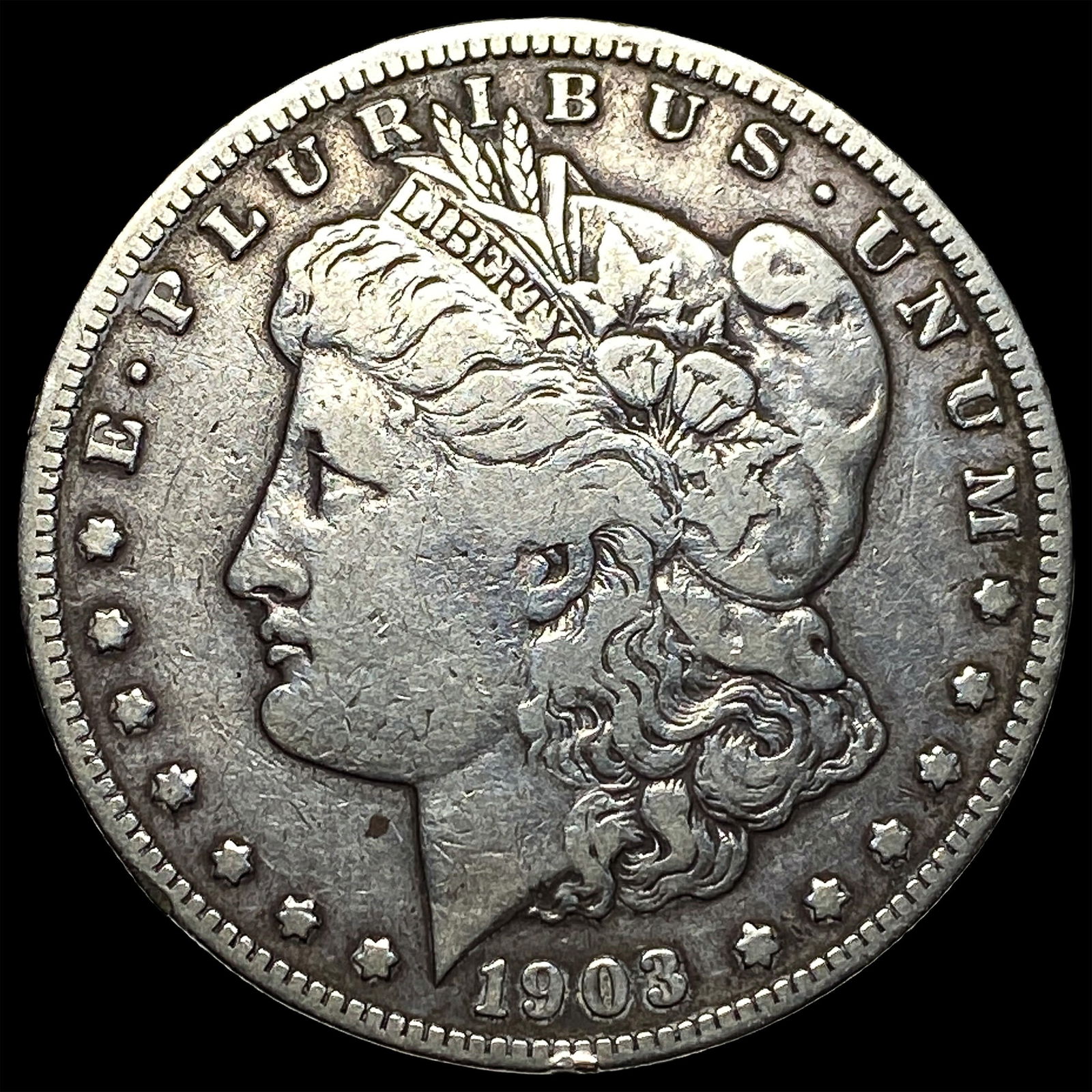 1903-S Silver Morgan Dollar LIGHTLY CIRCULATED: 1903-S Silver Morgan Dollar LIGHTLY CIRCULATED