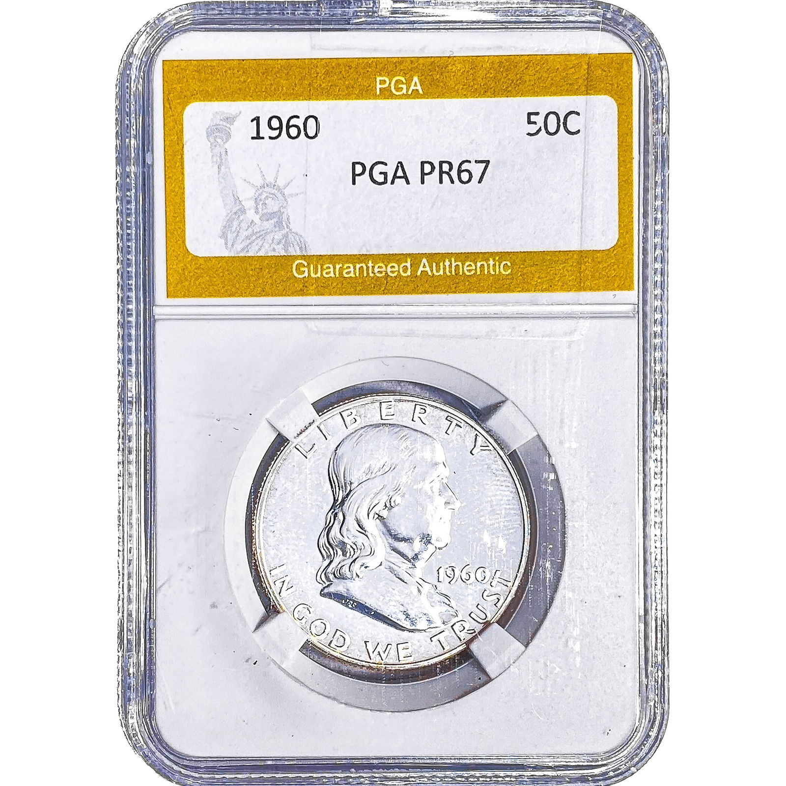1960 Franklin Half Dollar PGA PR67 (1 of 2)