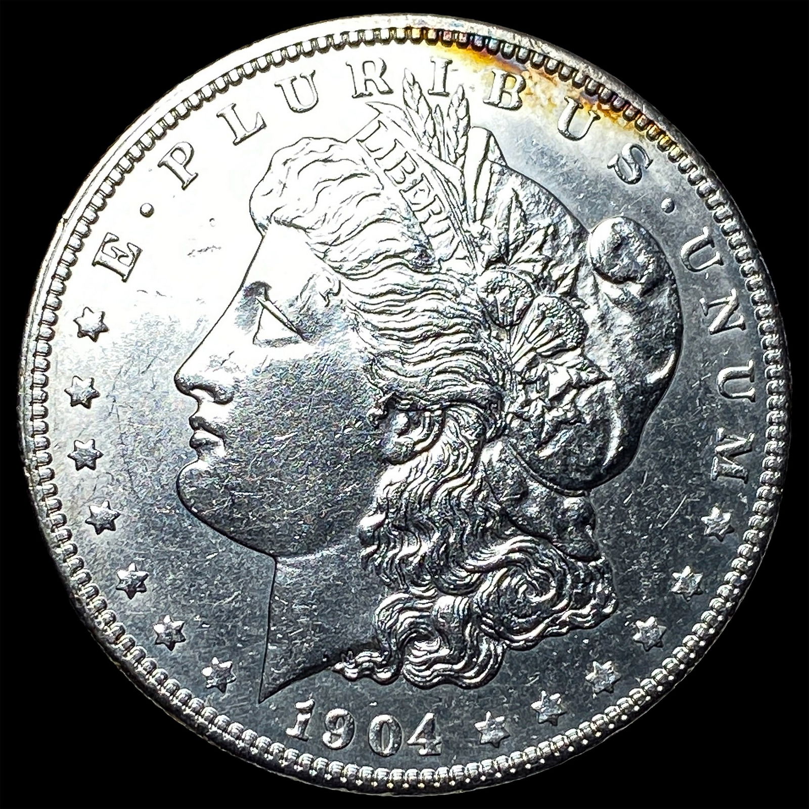 1904 Morgan Silver Dollar UNCIRCULATED: 1904 Morgan Silver Dollar UNCIRCULATED