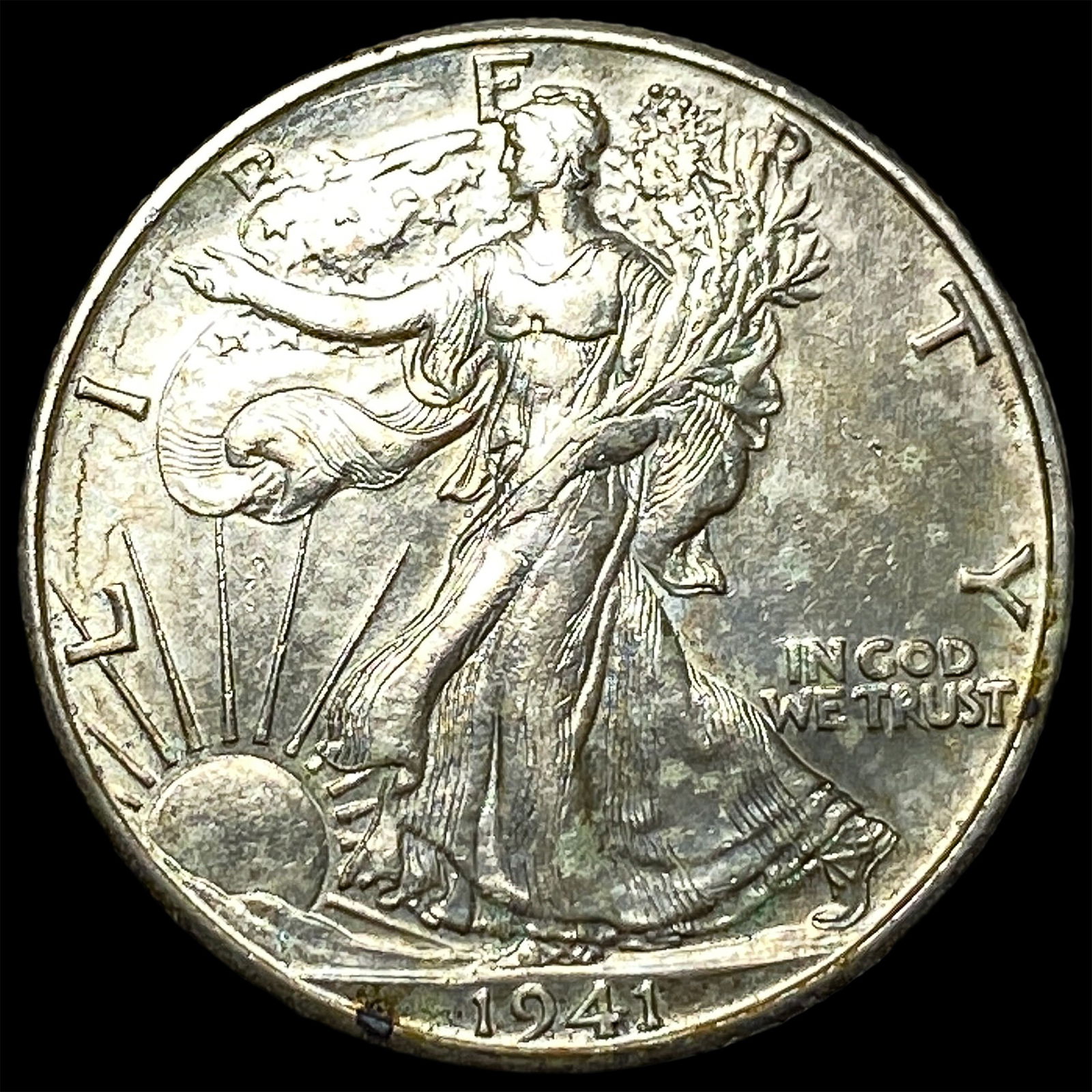 1941-D Silver Half Dollar CLOSELY UNCIRCULATED (1 of 2)