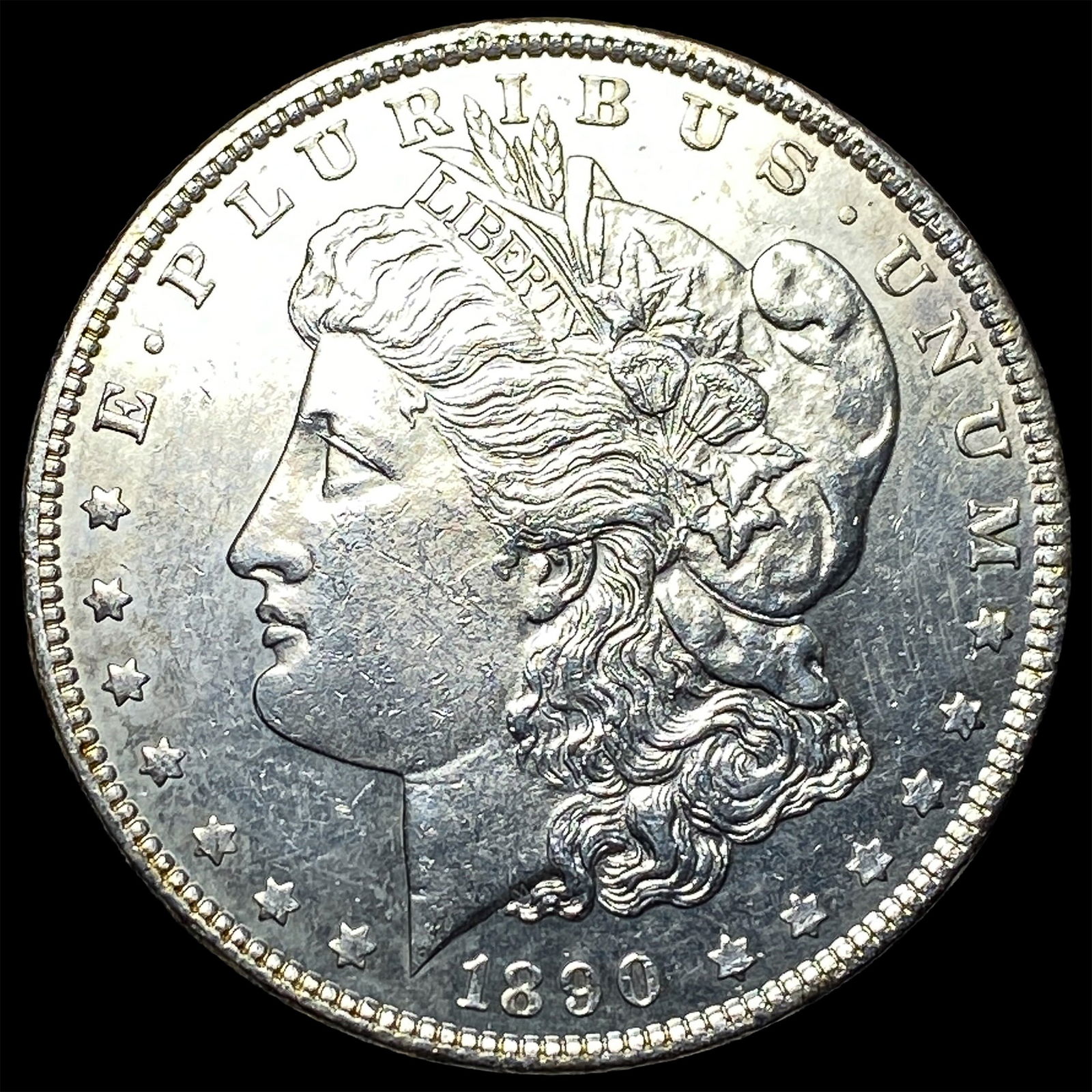 1890 Silver Morgan Dollar UNCIRCULATED: 1890 Silver Morgan Dollar UNCIRCULATED