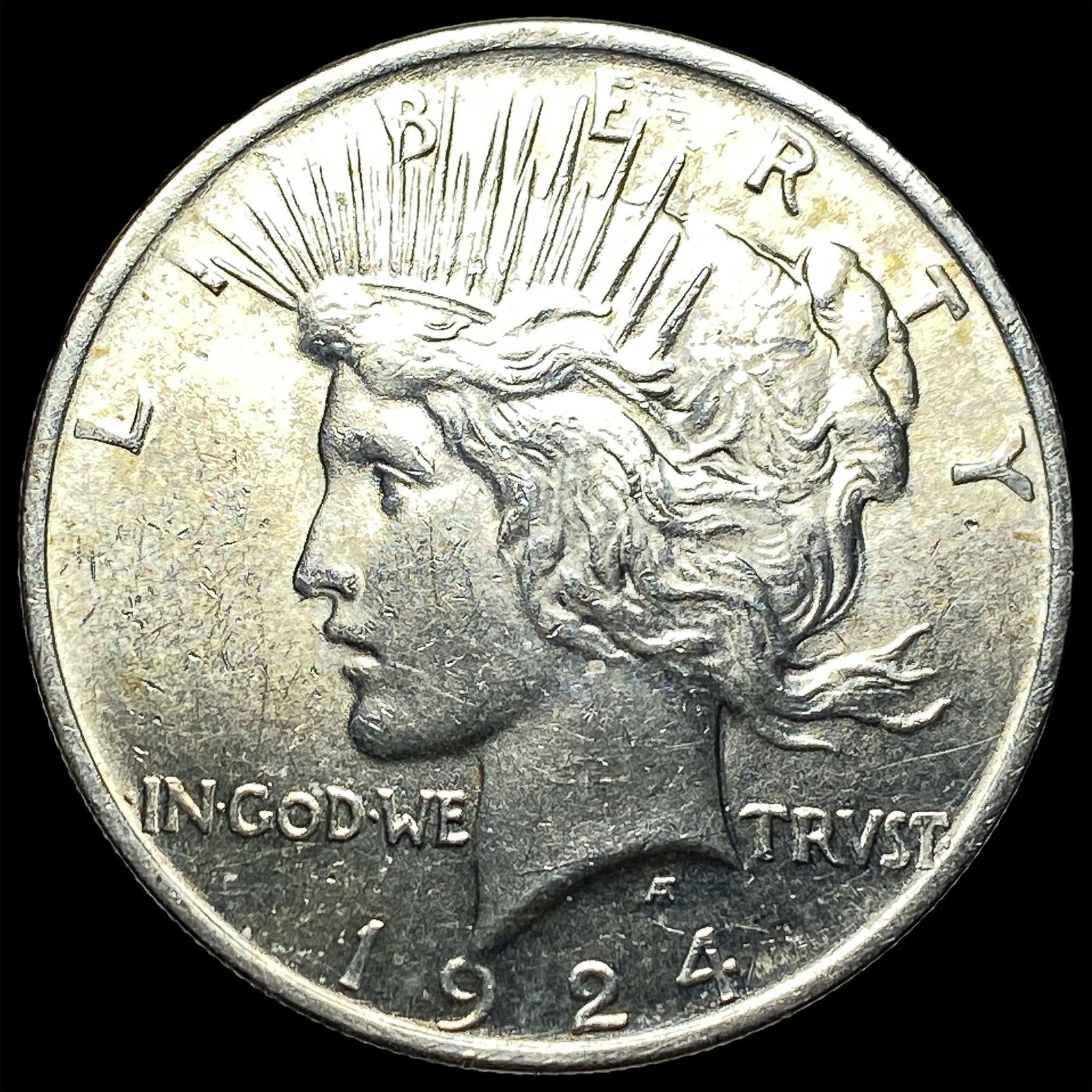 1924 Silver Peace Dollar UNCIRCULATED: 1924 Silver Peace Dollar UNCIRCULATED