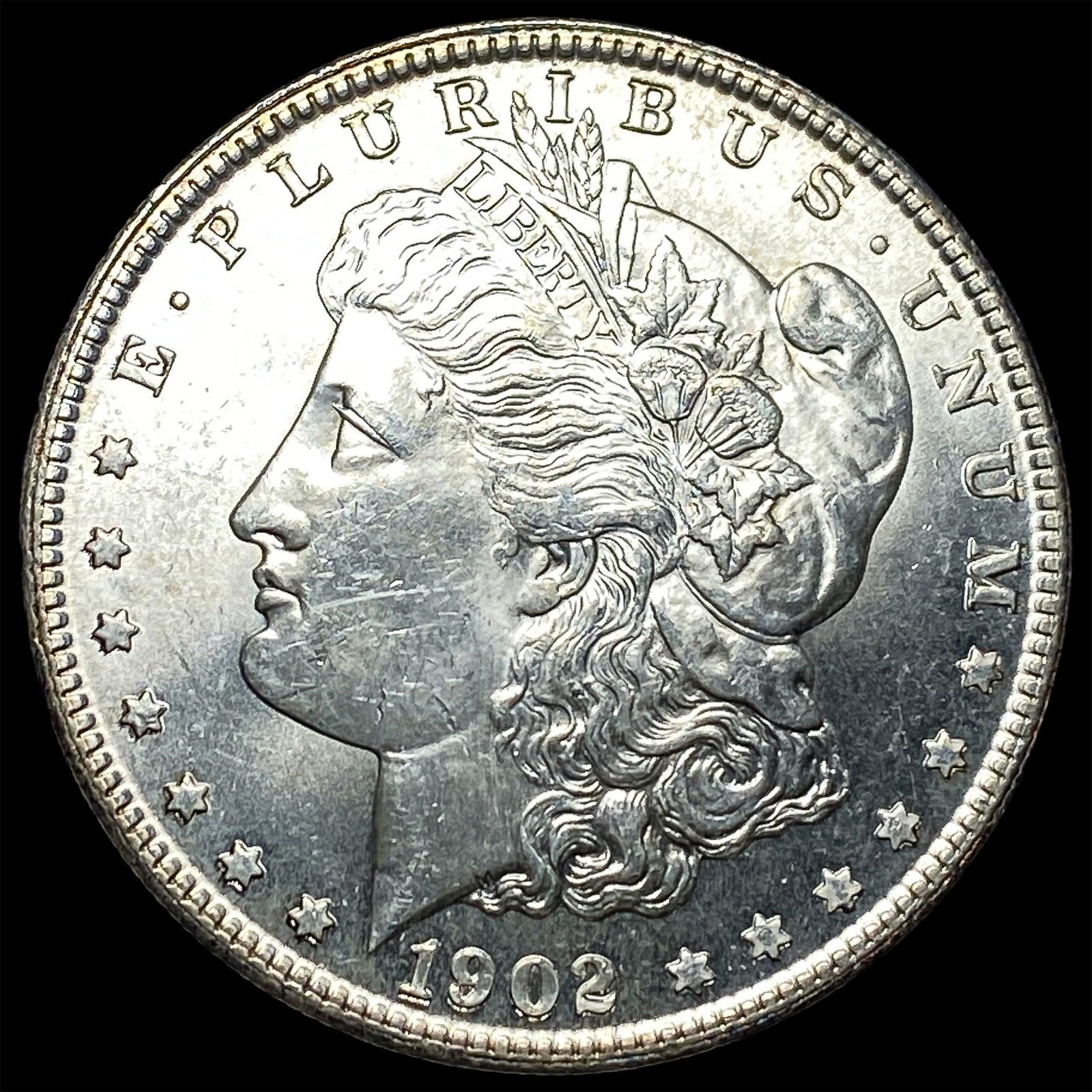 1902-O Silver Morgan Dollar CHOICE BU: 1902-O Silver Morgan Dollar CHOICE BU