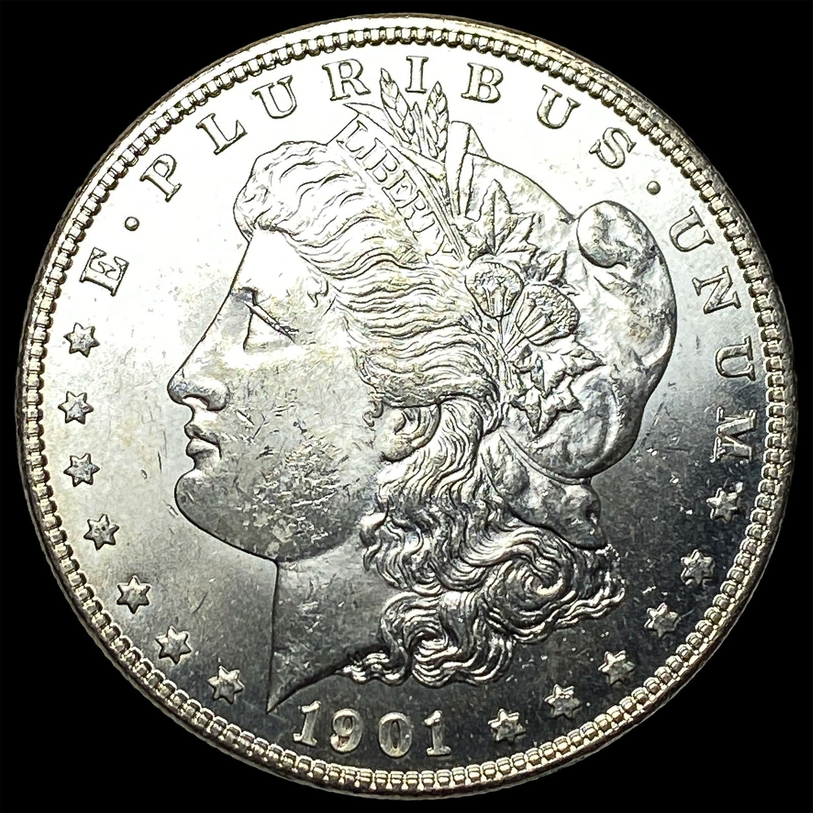 1901-O Silver Morgan Dollar UNCIRCULATED: 1901-O Silver Morgan Dollar UNCIRCULATED
