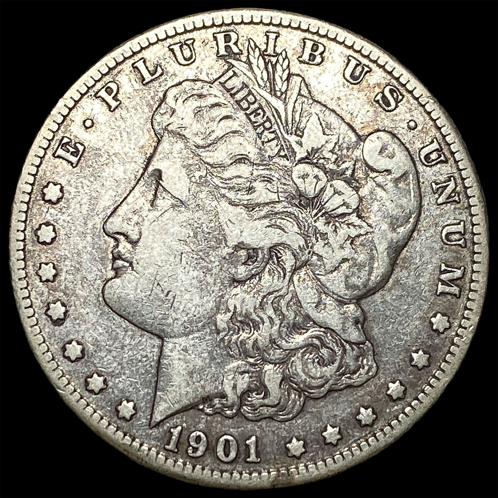 1901-O Silver Morgan Dollar LIGHTLY CIRCULATED: 1901-O Silver Morgan Dollar LIGHTLY CIRCULATED