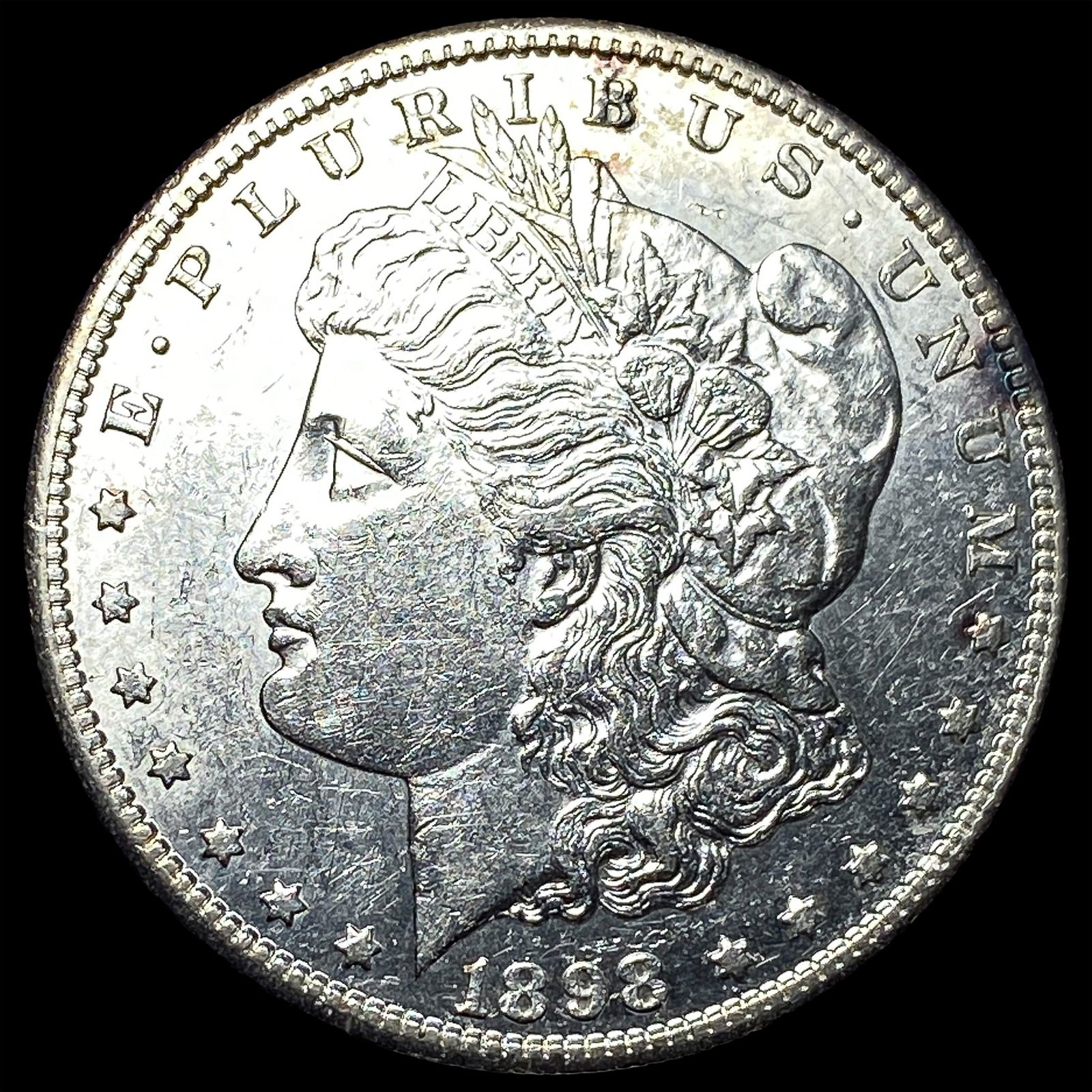 1898-S Silver Morgan Dollar UNCIRCULATED: 1898-S Silver Morgan Dollar UNCIRCULATED