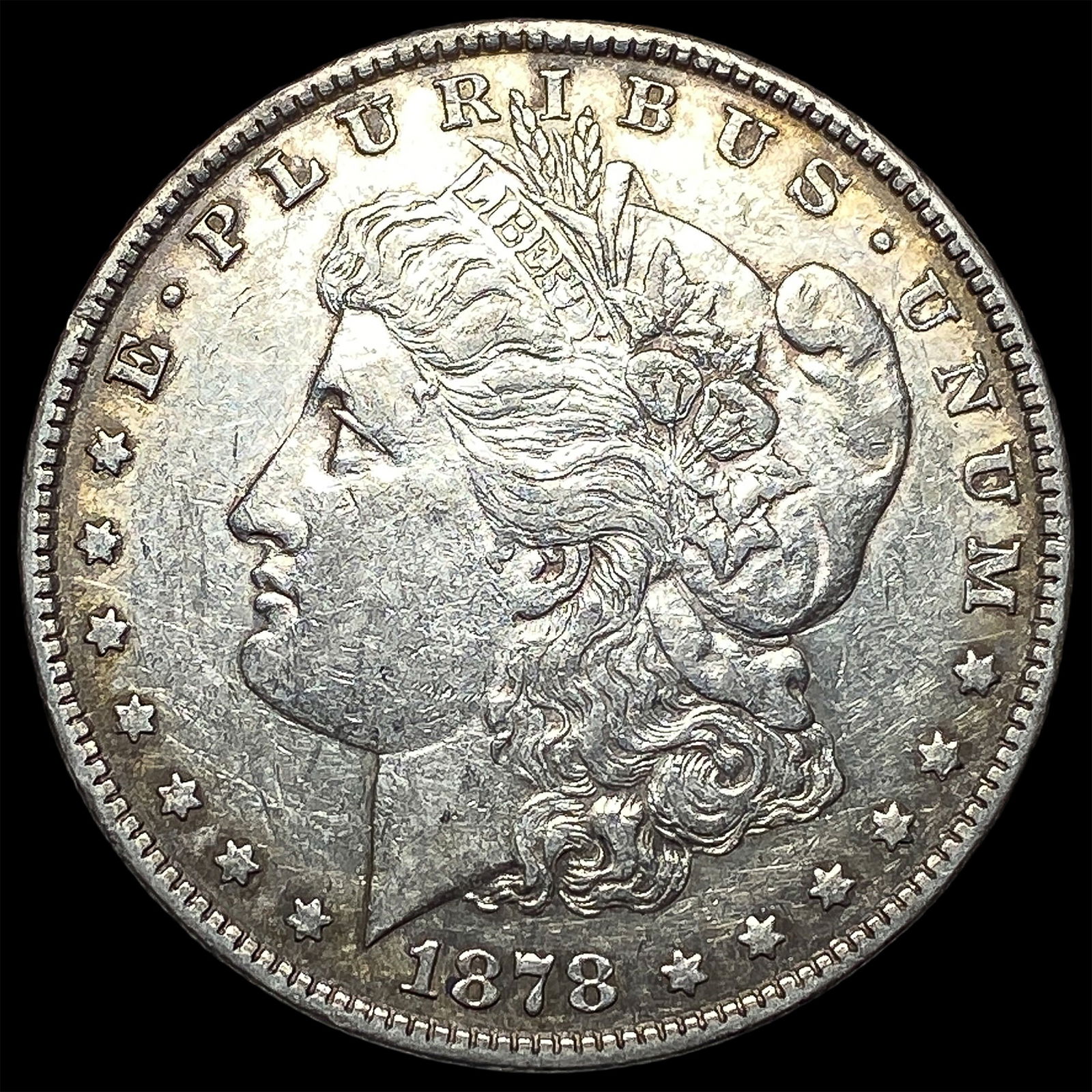 1878 Silver Morgan Dollar CHOICE AU: 1878 Silver Morgan Dollar CHOICE AU