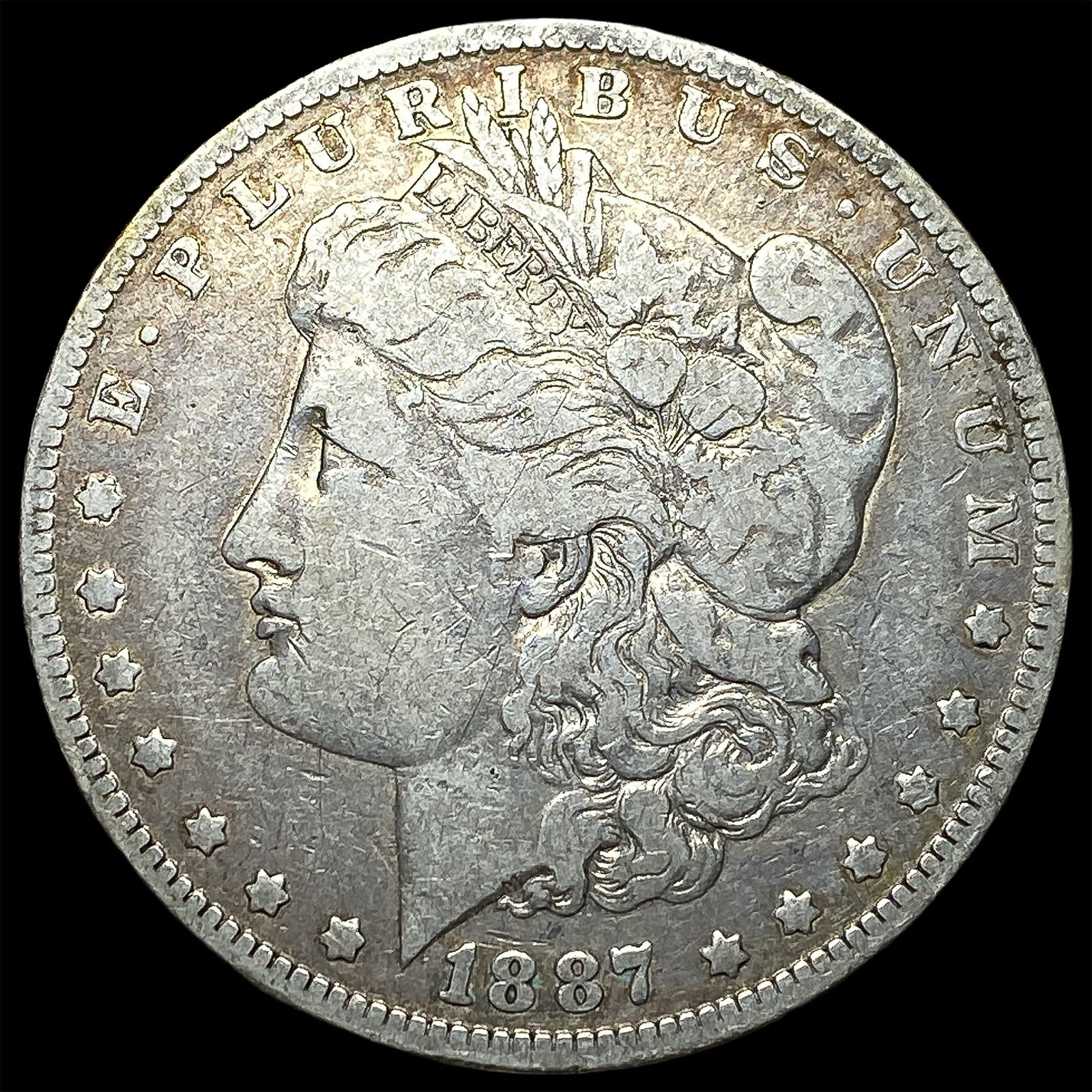 1887-O Silver Morgan Dollar LIGHTLY CIRCULATED: 1887-O Silver Morgan Dollar LIGHTLY CIRCULATED