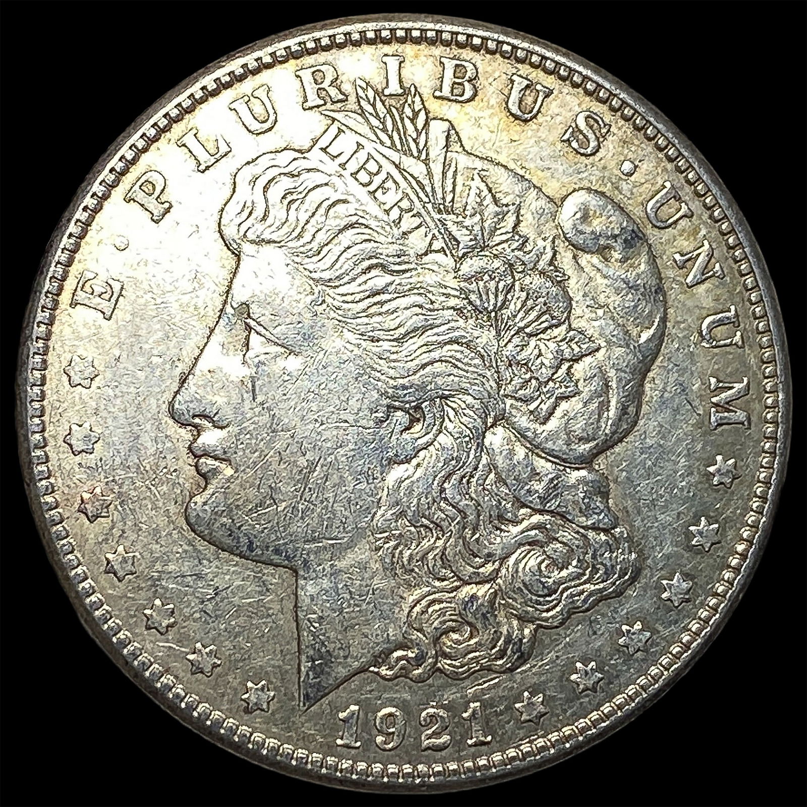 1921 Morgan Silver Dollar CLOSELY UNCIRCULATED (1 of 2)