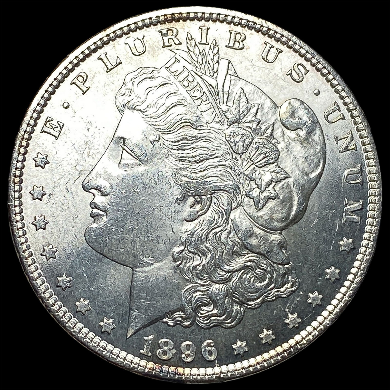 1896 Silver Morgan Dollar UNCIRCULATED: 1896 Silver Morgan Dollar UNCIRCULATED