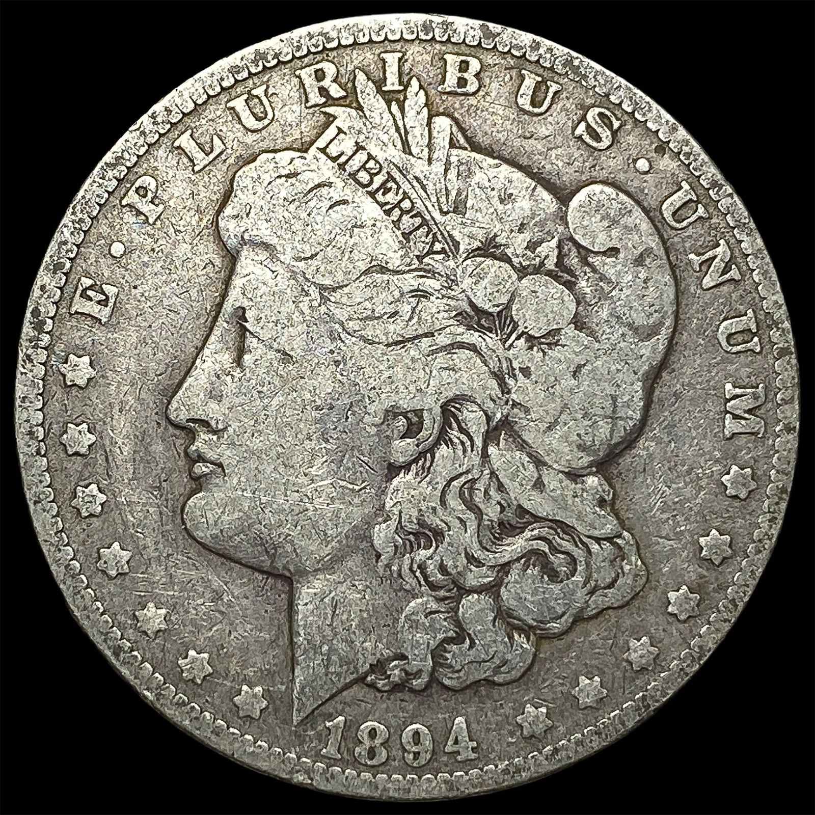 1894-O Silver Morgan Dollar NICELY CIRCULATED: 1894-O Silver Morgan Dollar NICELY CIRCULATED