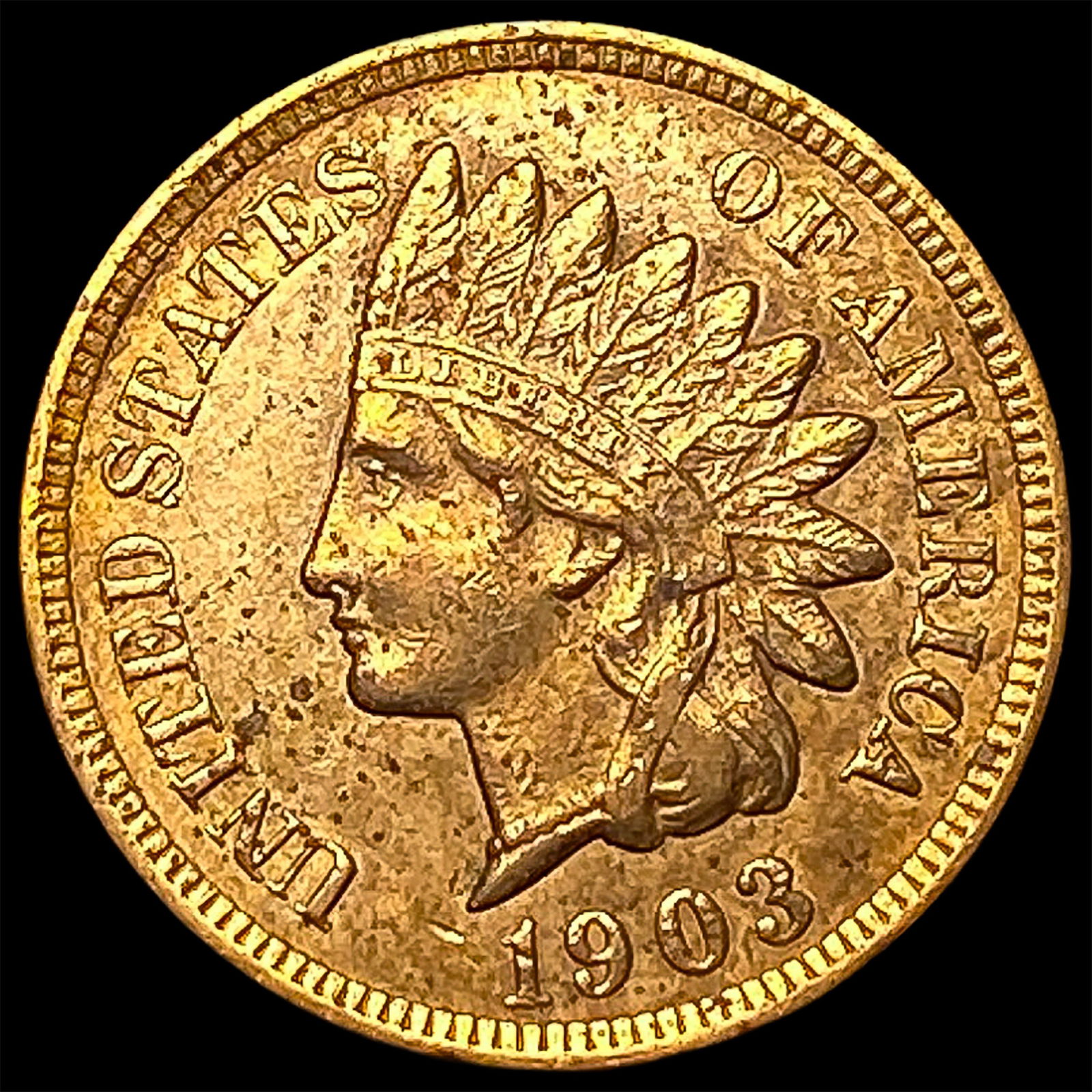 1903 Indian Head Cent CHOICE BU: 1903 Indian Head Cent CHOICE BU