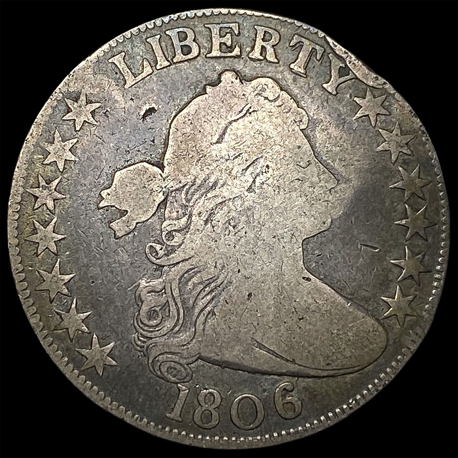 1806 Draped Bust Half Dollar HIGH GRADE: 1806 Draped Bust Half Dollar HIGH GRADE