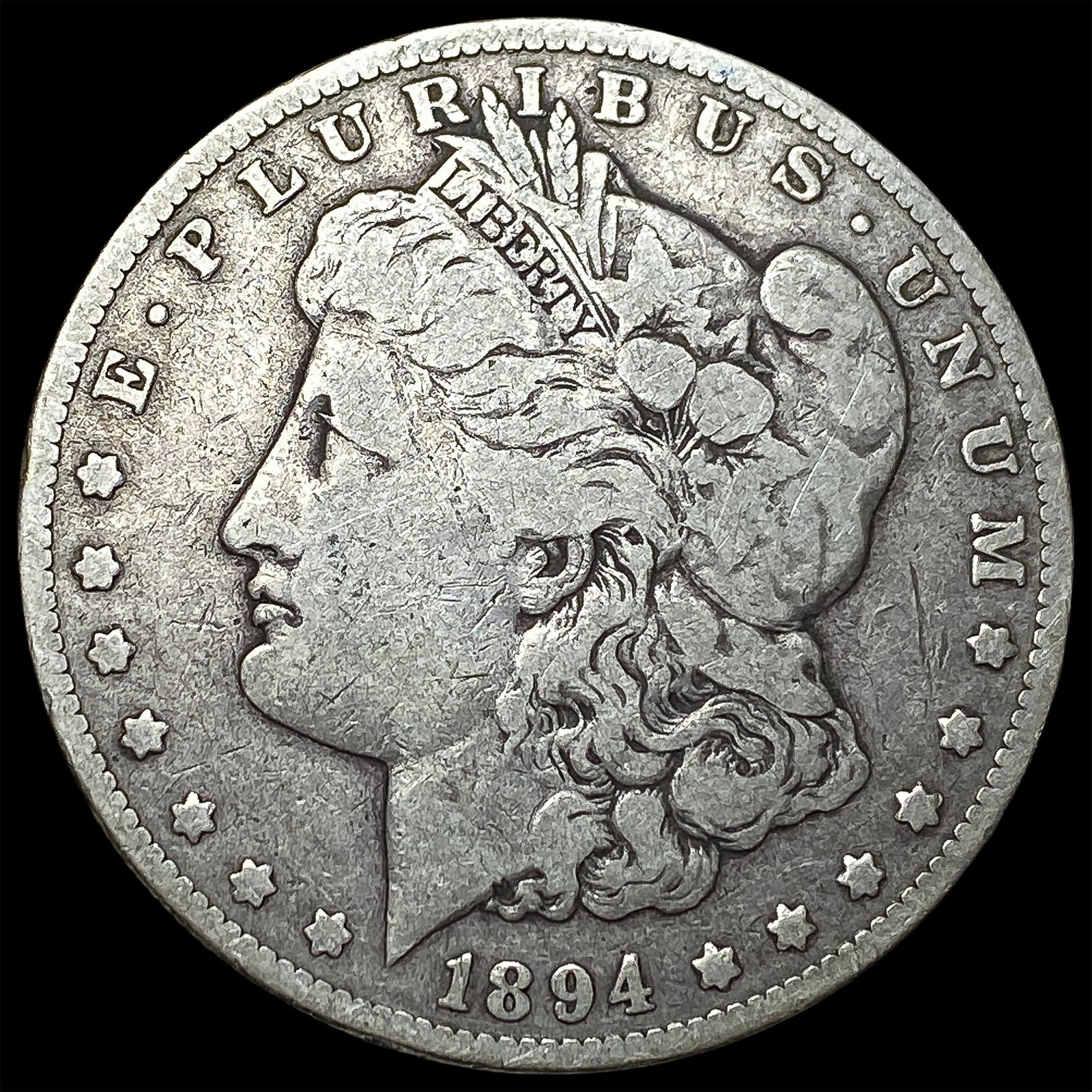 1894-O Silver Morgan Dollar LIGHTLY CIRCULATED: 1894-O Silver Morgan Dollar LIGHTLY CIRCULATED