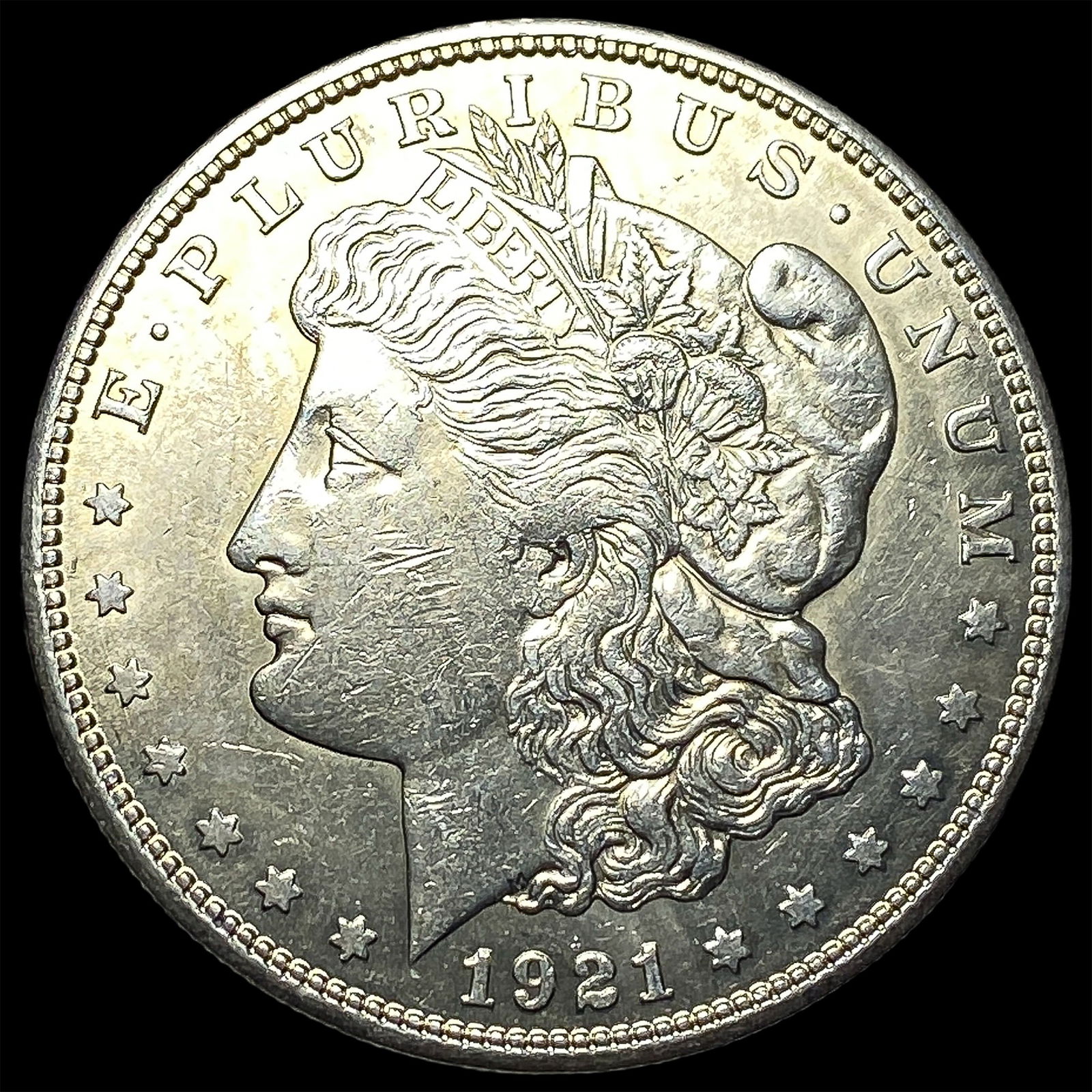 1921-S Silver Morgan Dollar CLOSELY UNCIRCULATED: 1921-S Silver Morgan Dollar CLOSELY UNCIRCULATED