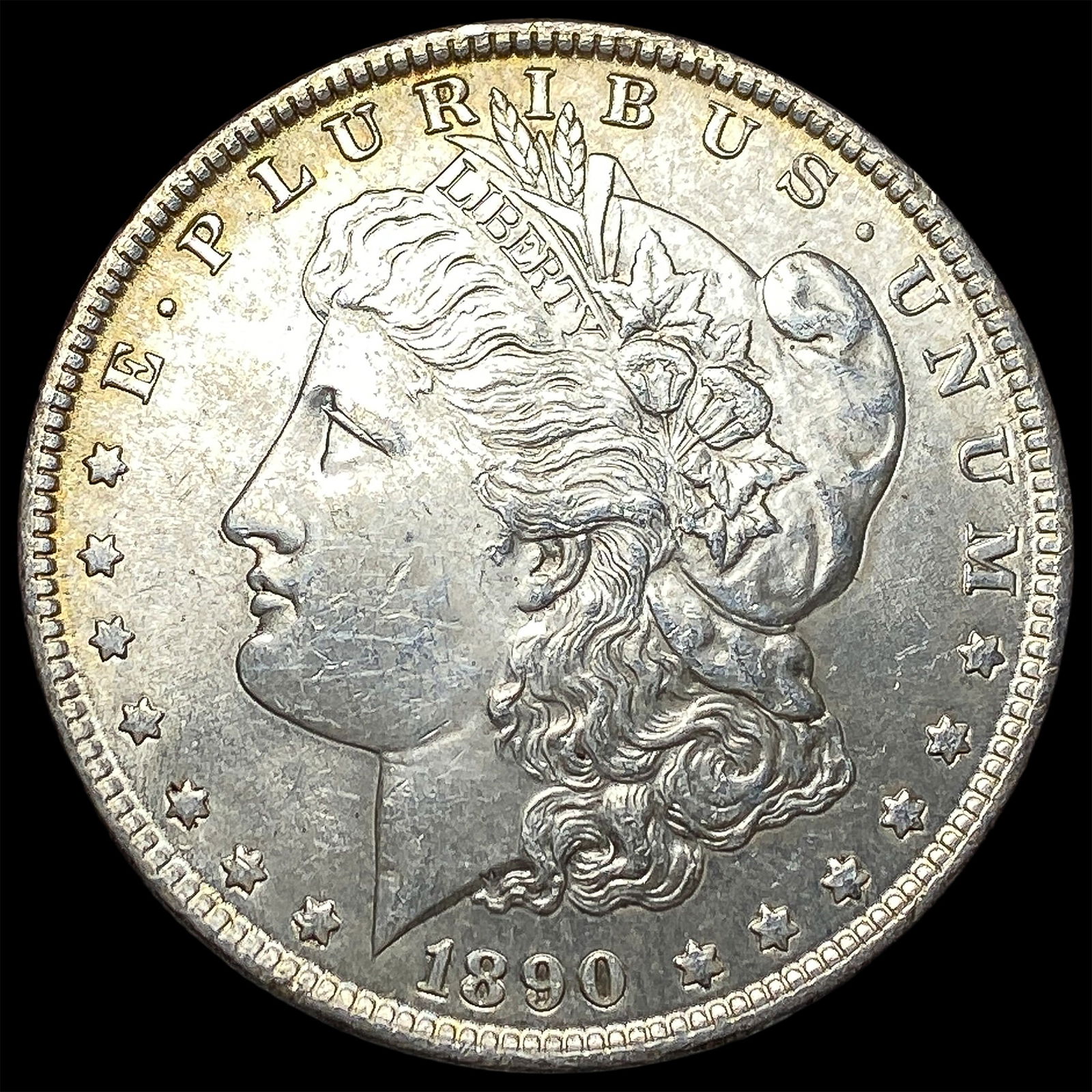 1890 Morgan Silver Dollar UNCIRCULATED: 1890 Morgan Silver Dollar UNCIRCULATED
