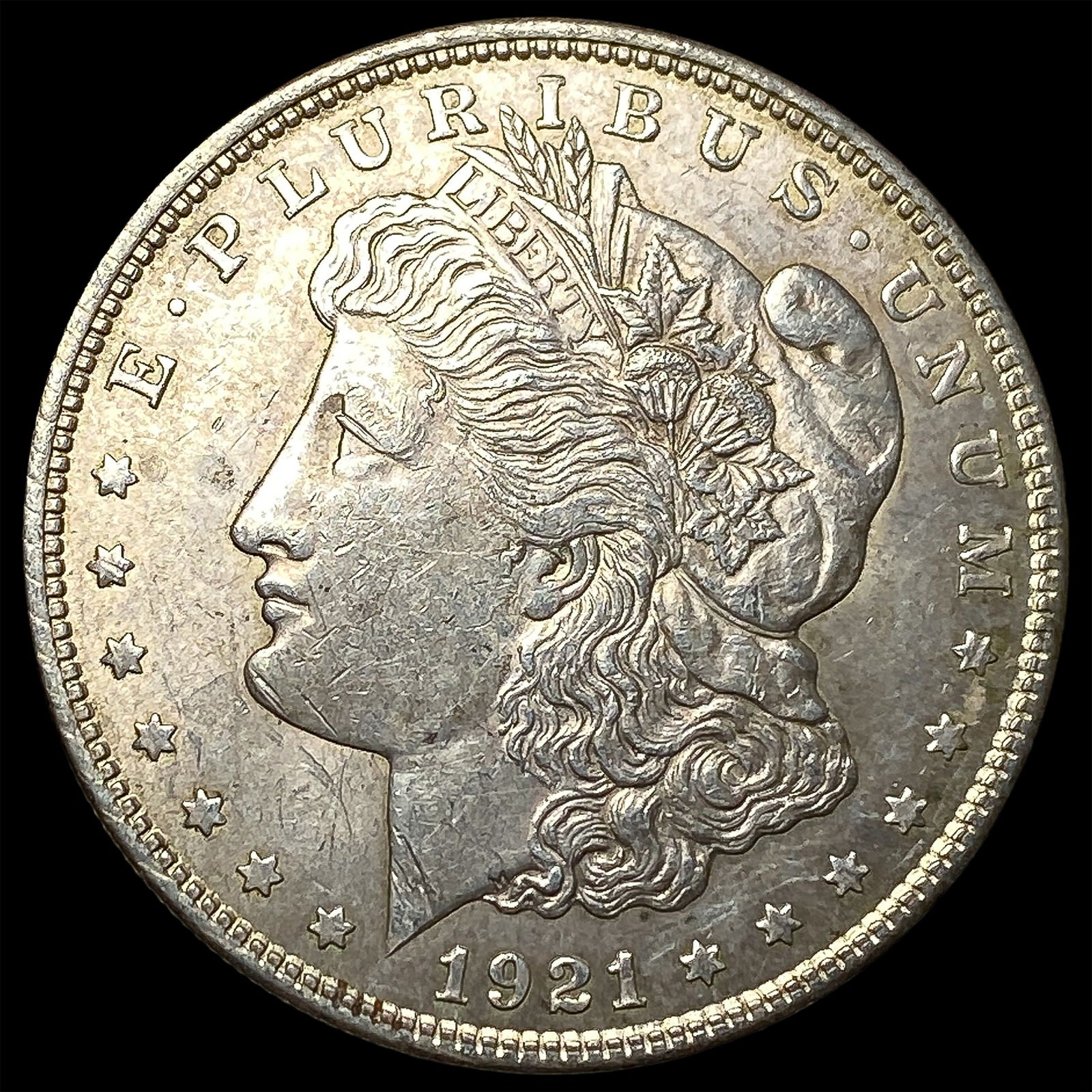 1921 Silver Morgan Dollar CLOSELY UNCIRCULATED (1 of 2)