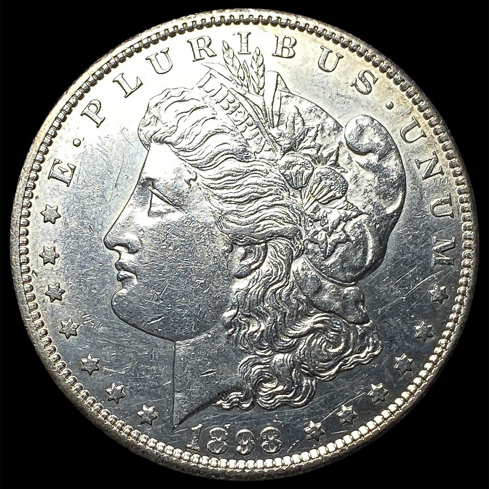 1898-S Silver Morgan Dollar UNCIRCULATED: 1898-S Silver Morgan Dollar UNCIRCULATED