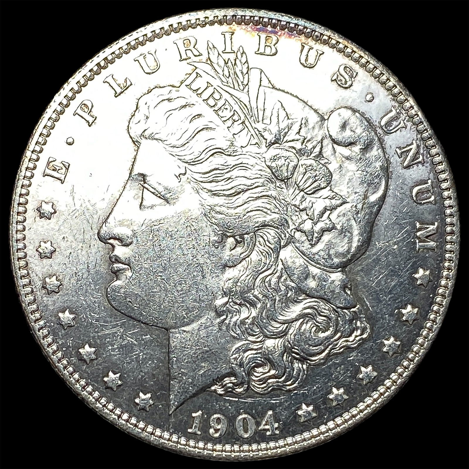 1904-O Silver Morgan Dollar GEM BU: 1904-O Silver Morgan Dollar GEM BU
