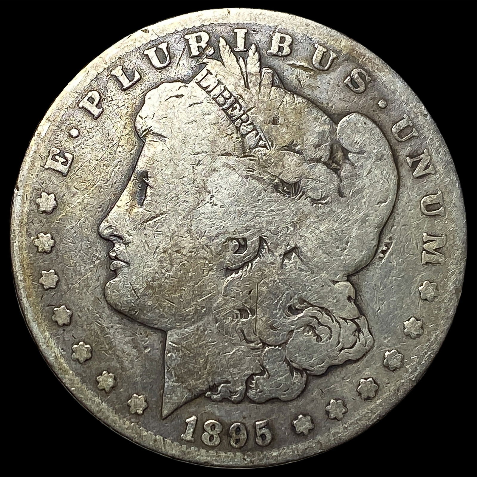 1895 Morgan Silver Dollar NICELY CIRCULATED (1 of 2)