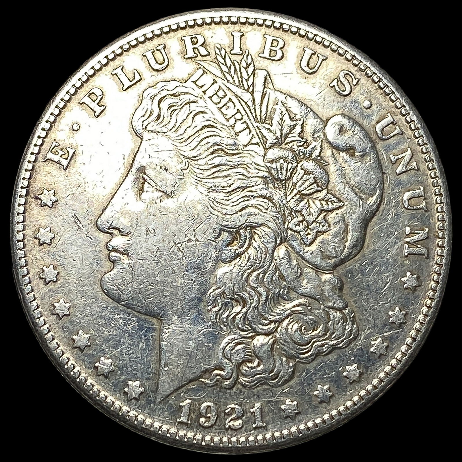 1921-S Silver Morgan Dollar LIGHTLY CIRCULATED: 1921-S Silver Morgan Dollar LIGHTLY CIRCULATED