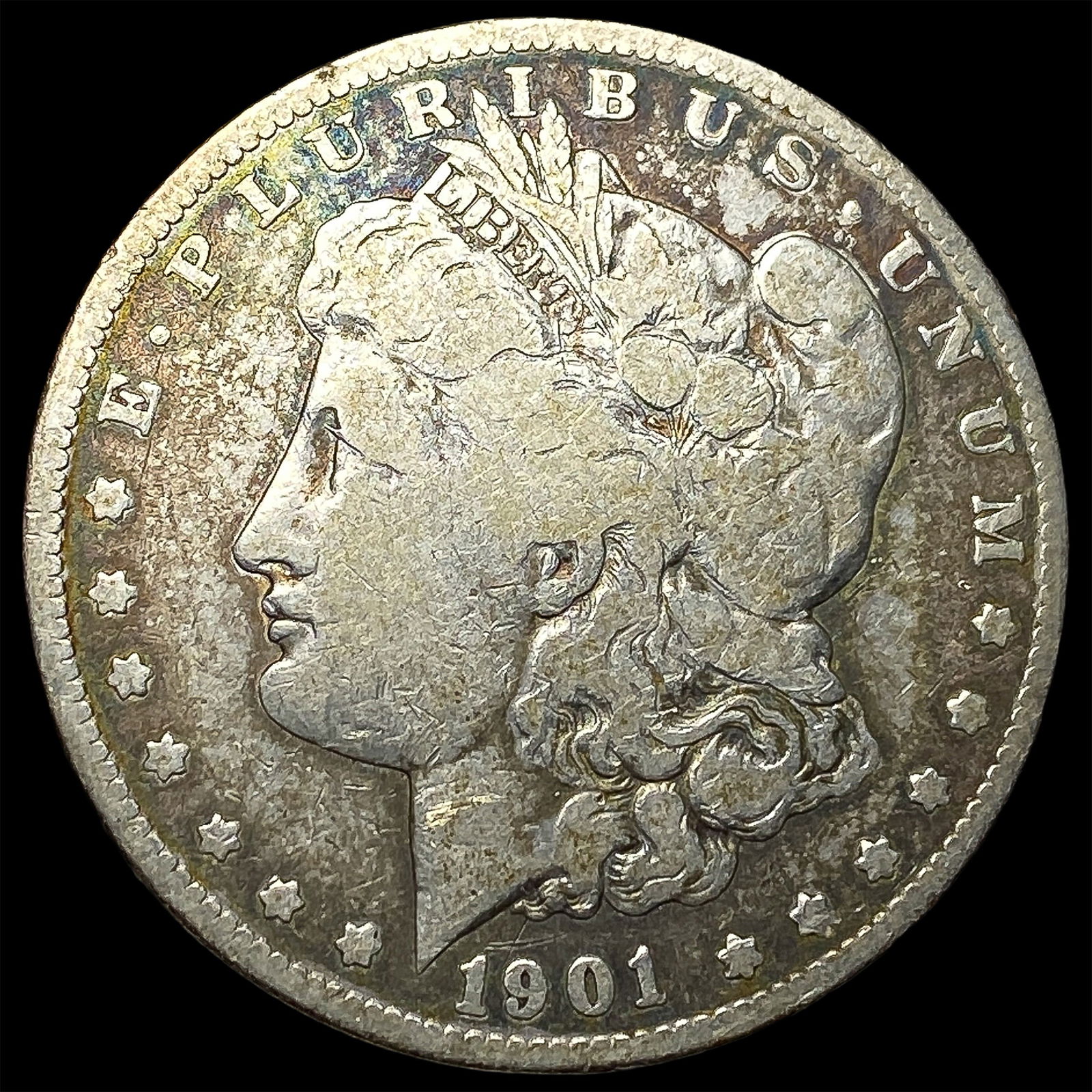 1901-S Silver Morgan Dollar NICELY CIRCULATED: 1901-S Silver Morgan Dollar NICELY CIRCULATED