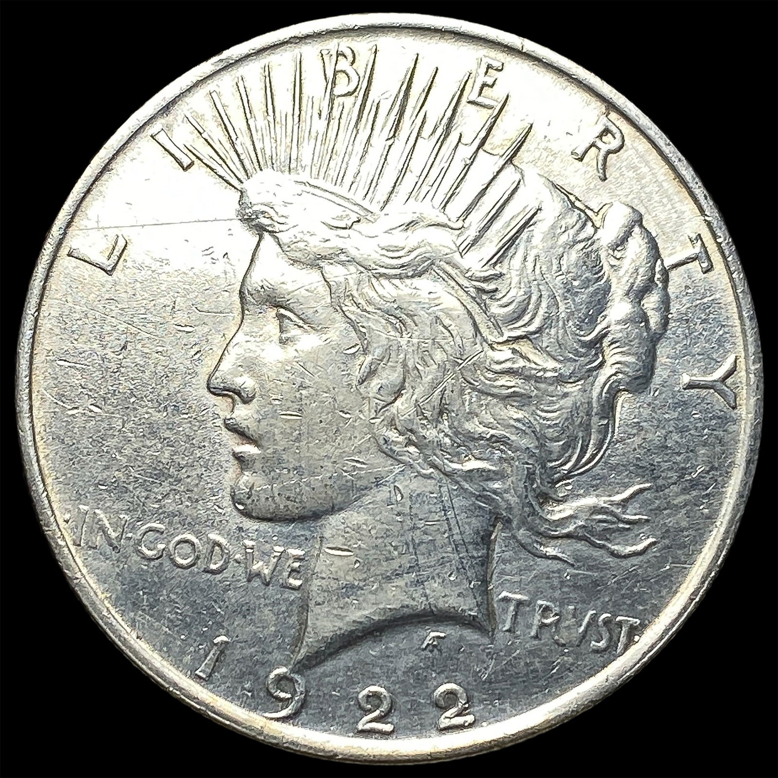 1922 Peace Silver Dollar UNCIRCULATED (1 of 2)