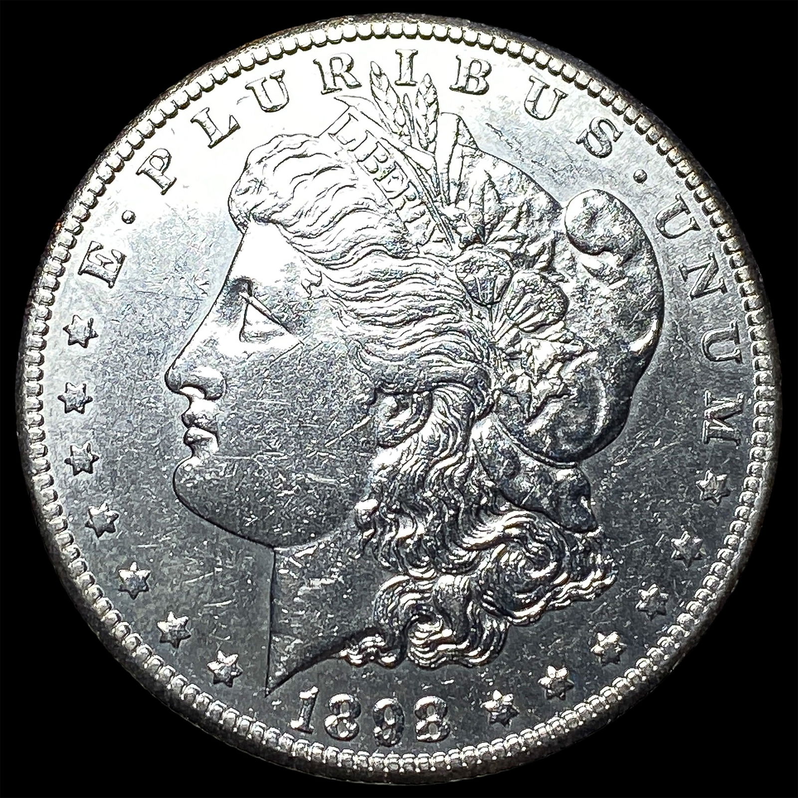 1892 Morgan Silver Dollar CHOICE AU: 1892 Morgan Silver Dollar CHOICE AU