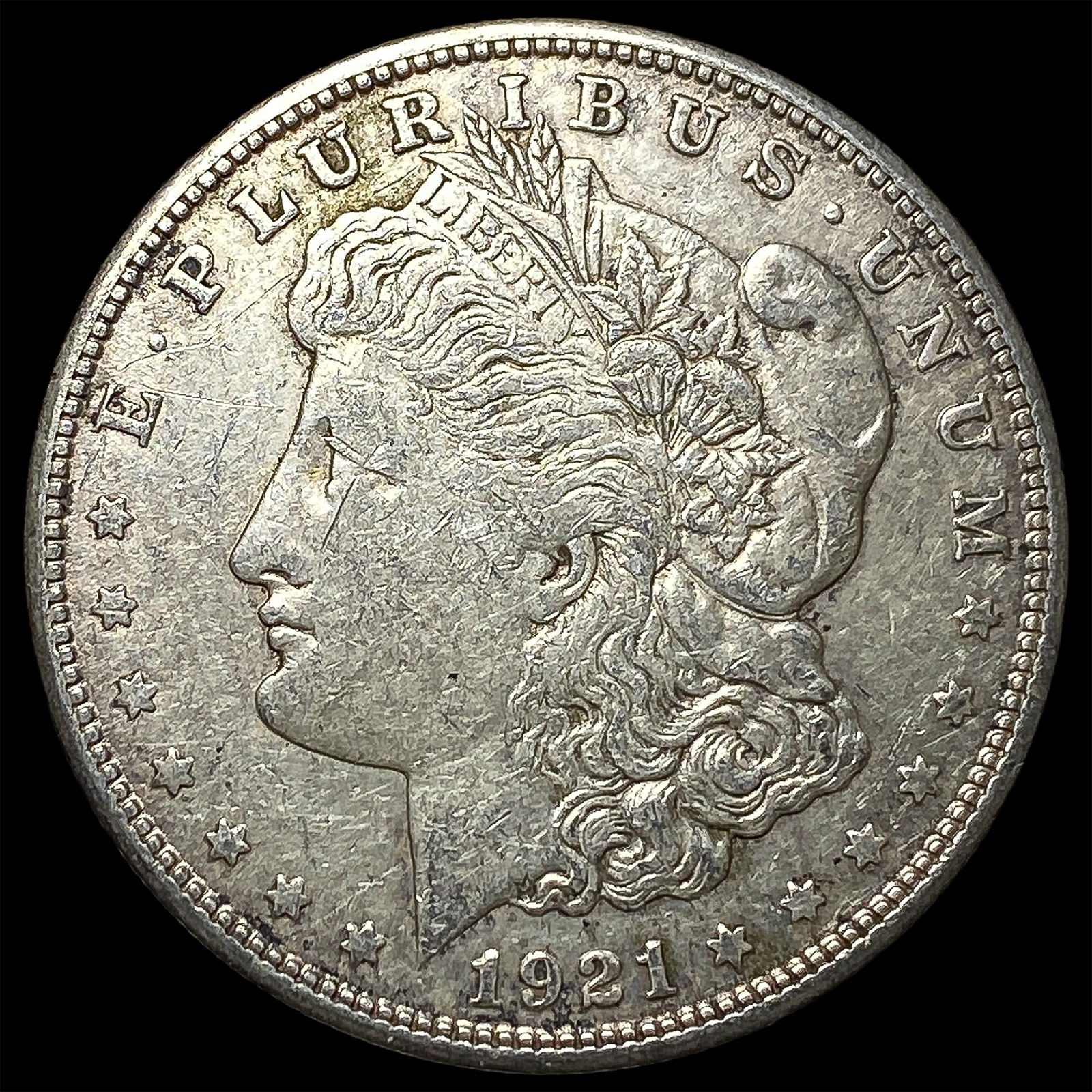 1921-S Silver Morgan Dollar CLOSELY UNCIRCULATED: 1921-S Silver Morgan Dollar CLOSELY UNCIRCULATED