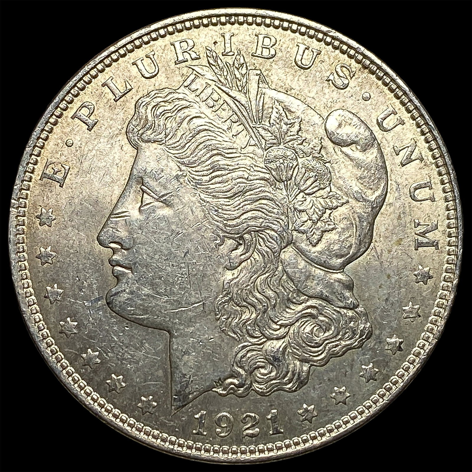 1921 Silver Morgan Dollar UNCIRCULATED: 1921 Silver Morgan Dollar UNCIRCULATED