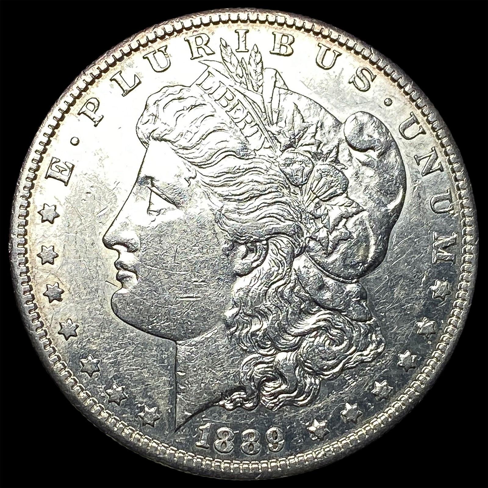 1889 Silver Morgan Dollar UNCIRCULATED: 1889 Silver Morgan Dollar UNCIRCULATED
