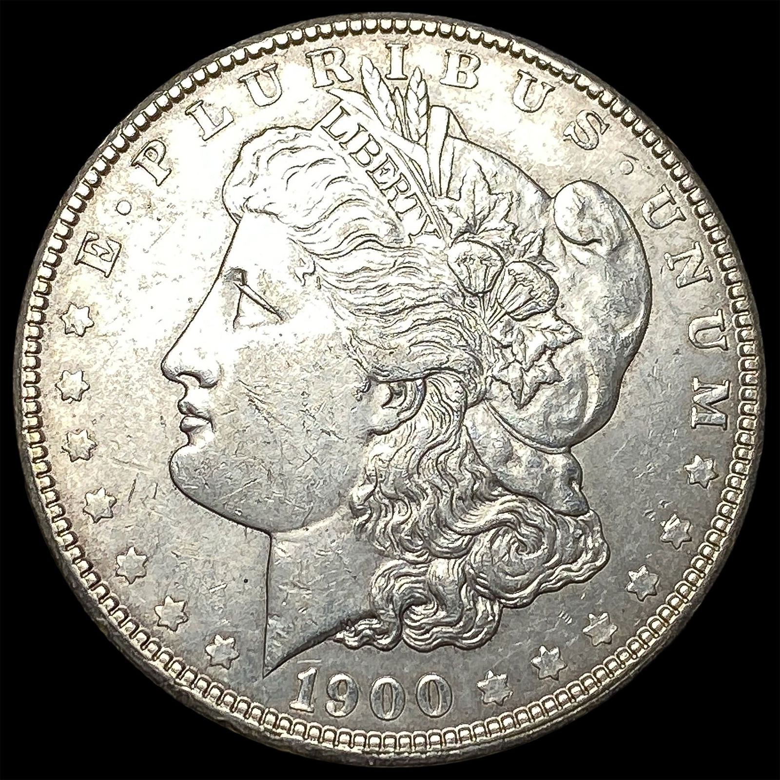 1900 Morgan Silver Dollar CLOSELY UNCIRCULATED: 1900 Morgan Silver Dollar CLOSELY UNCIRCULATED