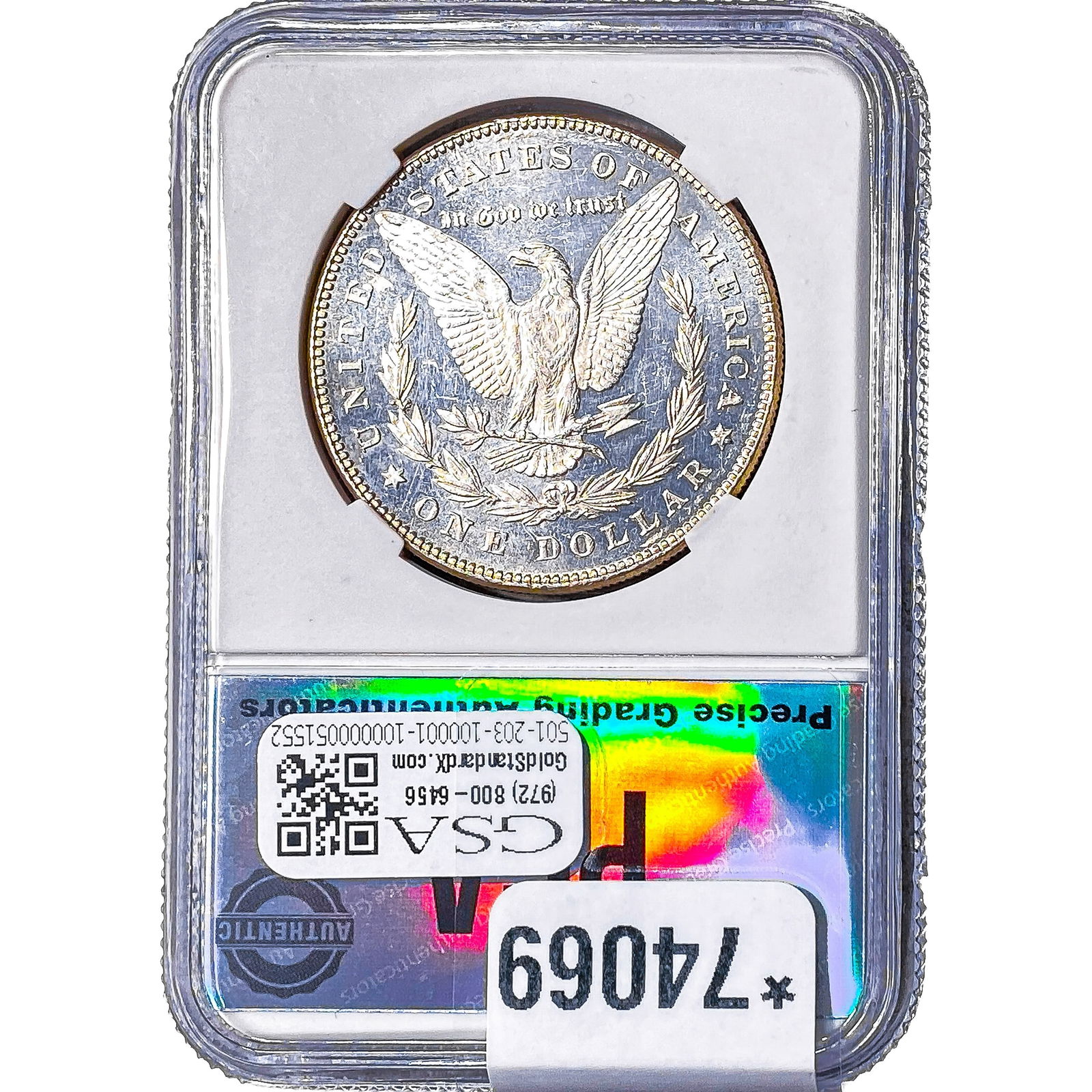 1878 Morgan Silver Dollar PGA MS64 DMPL - 2