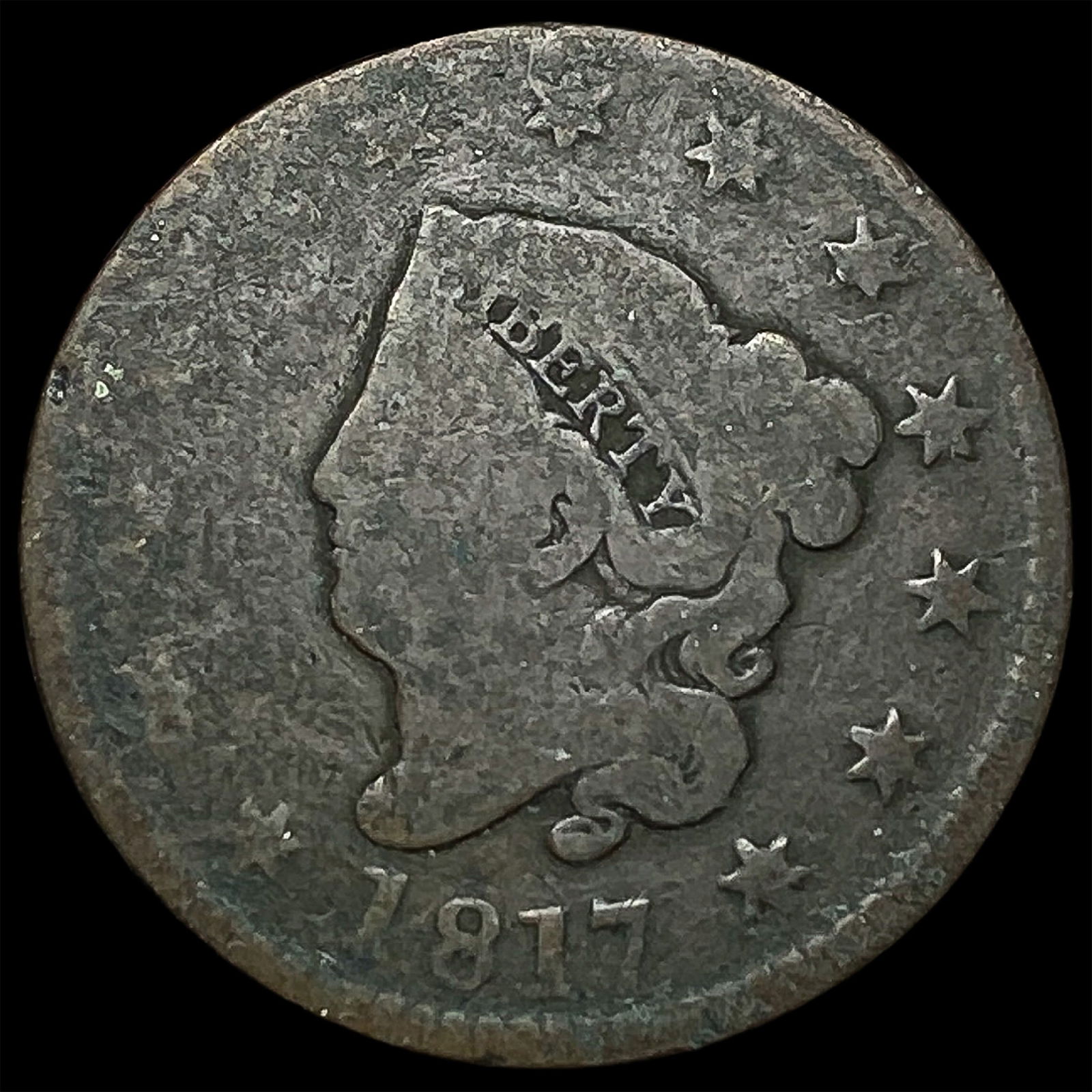 1817 Large Cent NICELY CIRCULATED (1 of 2)