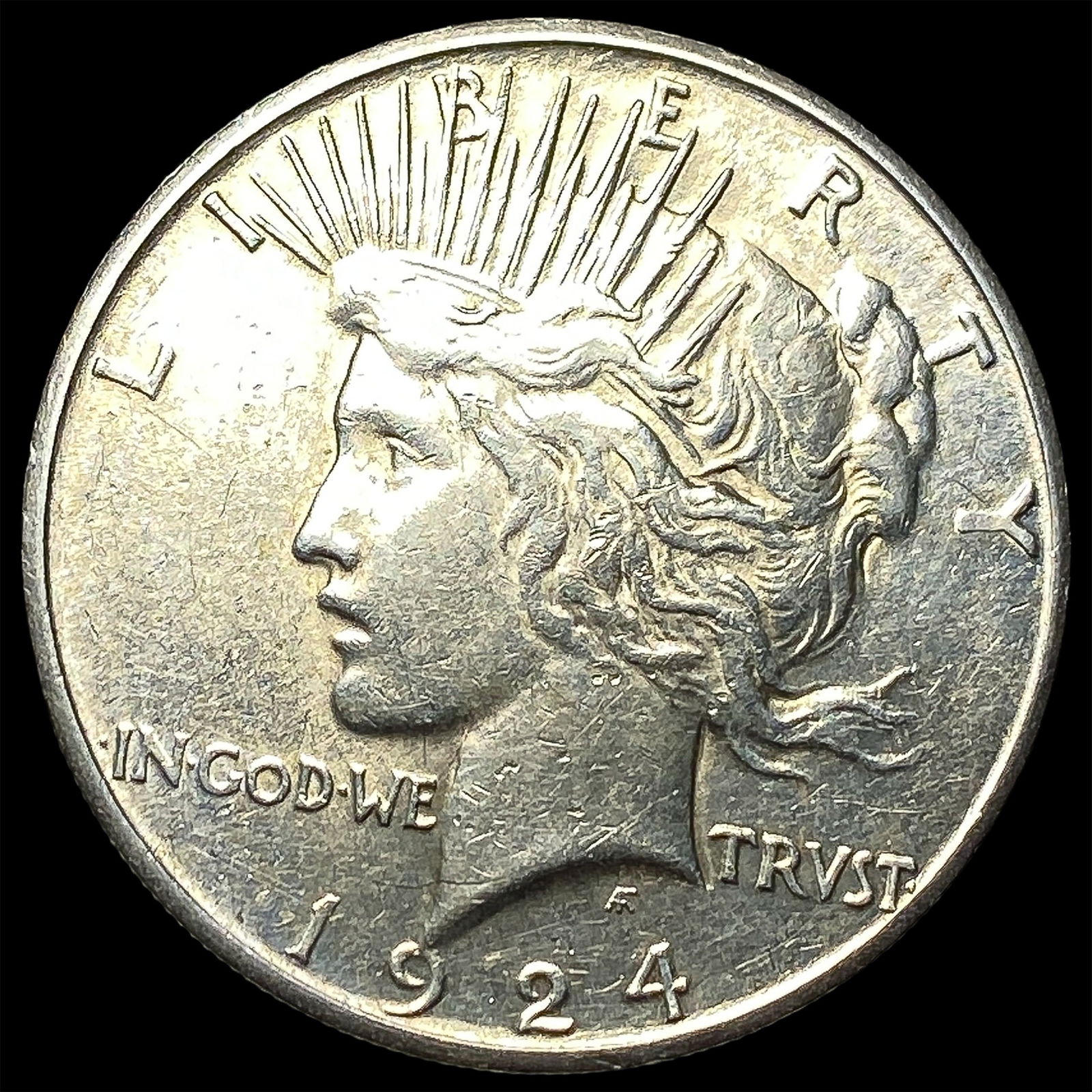 1924 Silver Peace Dollar UNCIRCULATED (1 of 2)