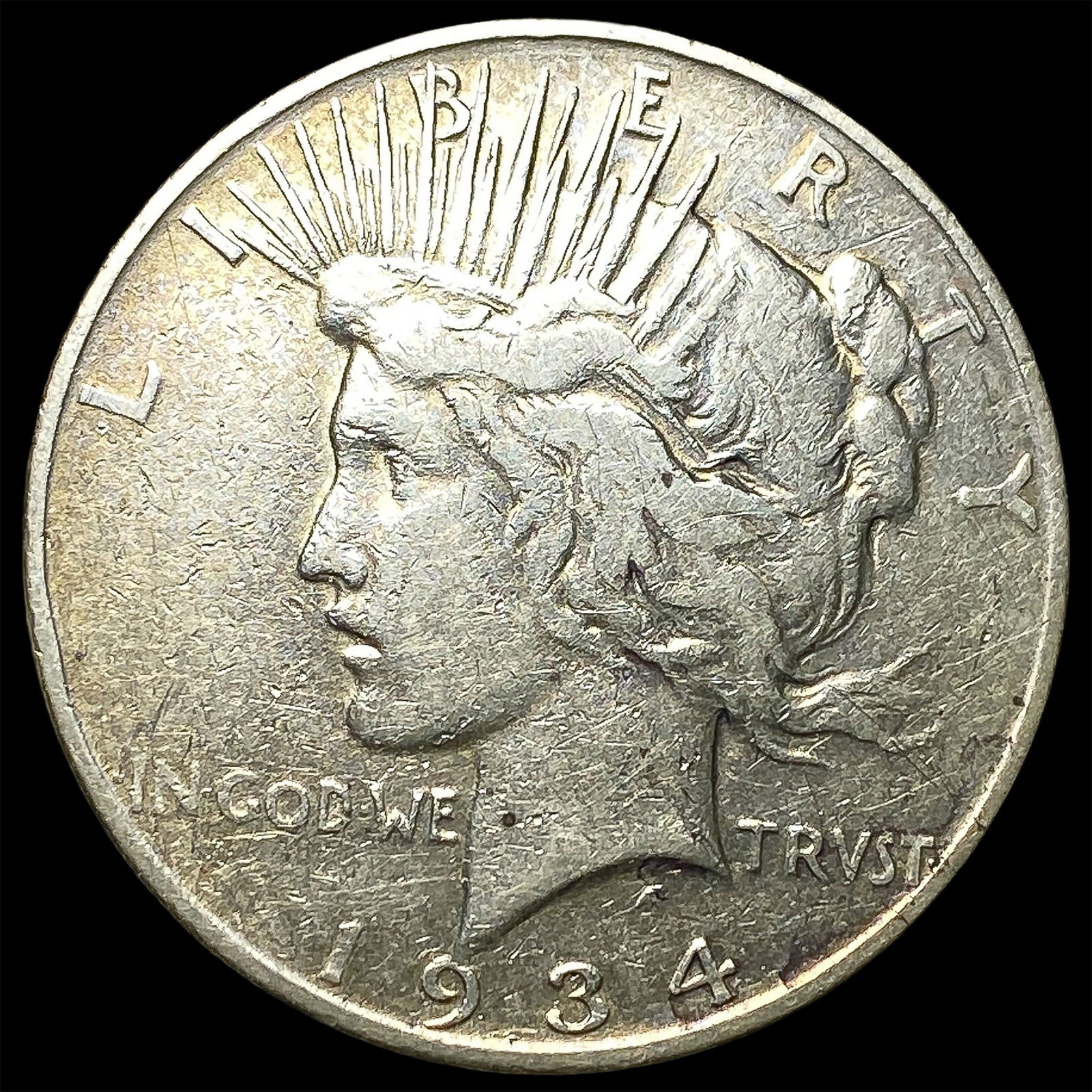 1934 Peace Silver Dollar LIGHTLY CIRCULATED (1 of 2)