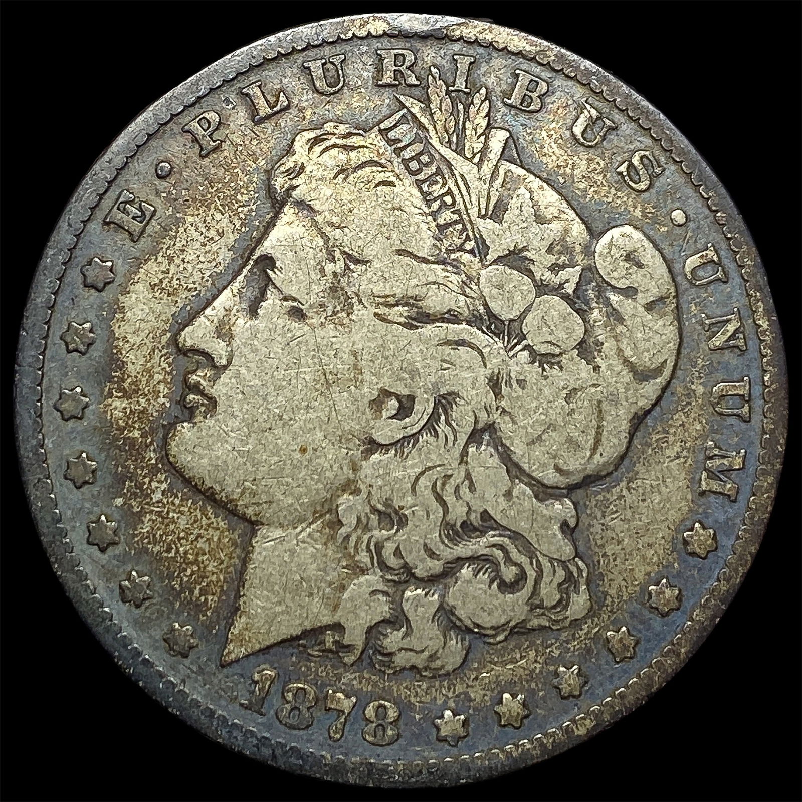 1878-S Silver Morgan Dollar NICELY CIRCULATED: 1878-S Silver Morgan Dollar NICELY CIRCULATED