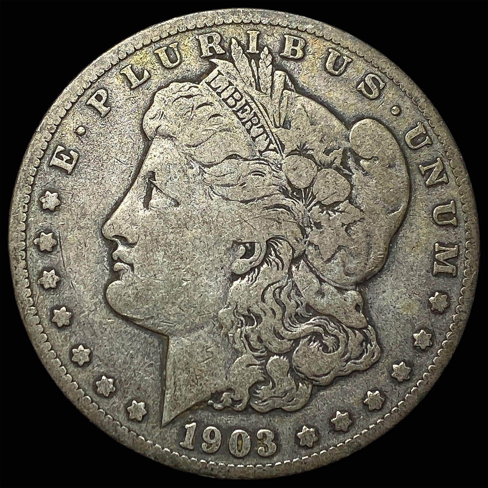 1903-S Silver Morgan Dollar NICELY CIRCULATED (1 of 2)
