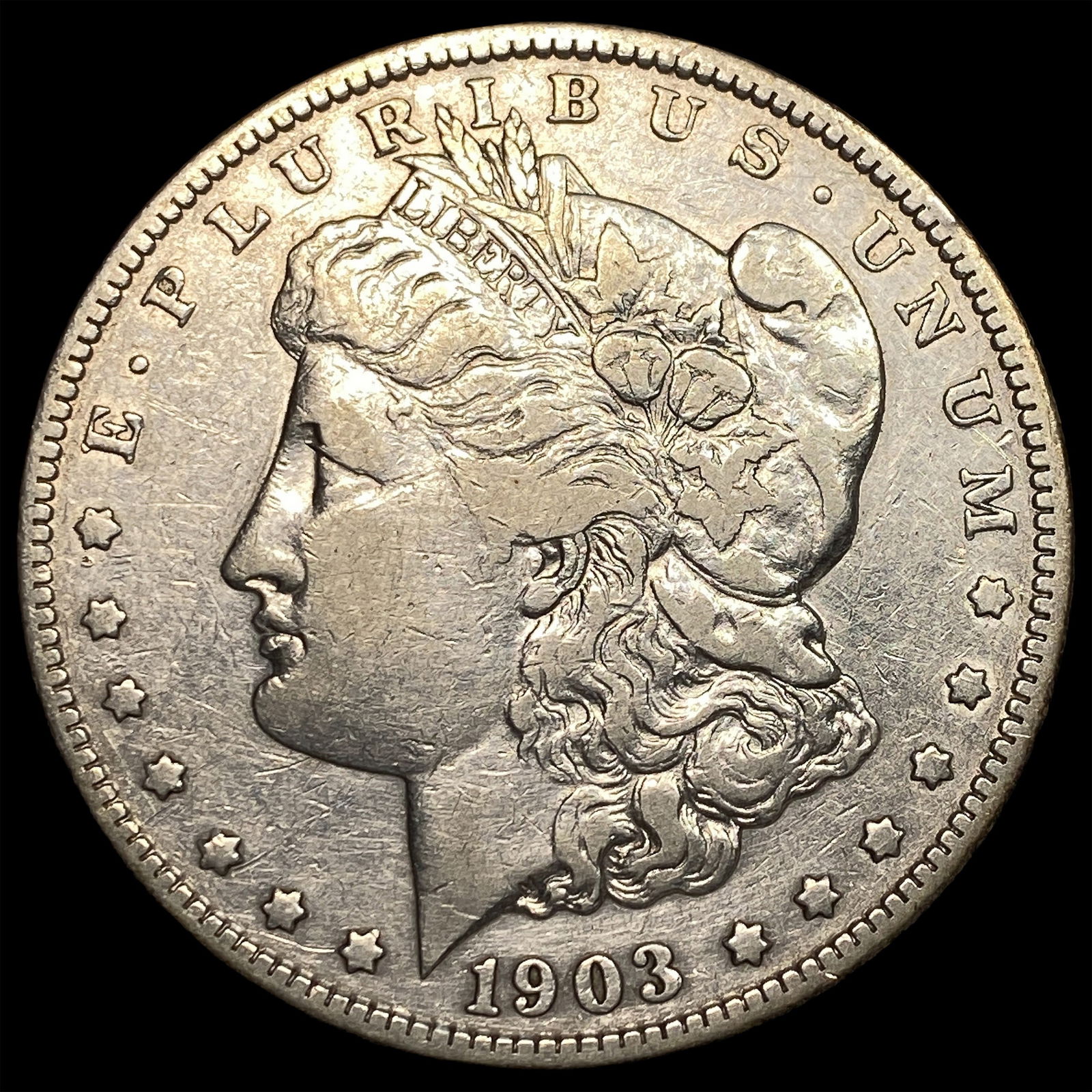 1903-S Silver Morgan Dollar LIGHTLY CIRCULATED: 1903-S Silver Morgan Dollar LIGHTLY CIRCULATED