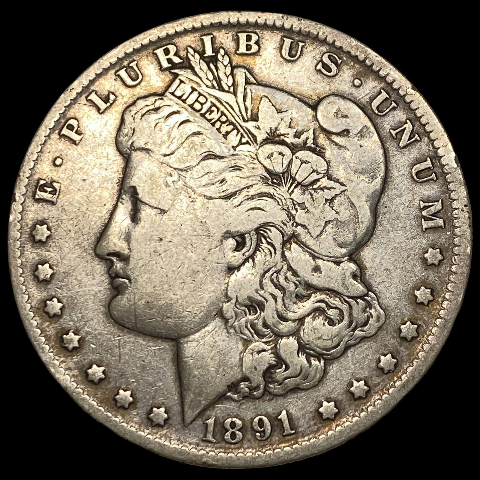 1891-O Silver Morgan Dollar LIGHTLY CIRCULATED: 1891-O Silver Morgan Dollar LIGHTLY CIRCULATED