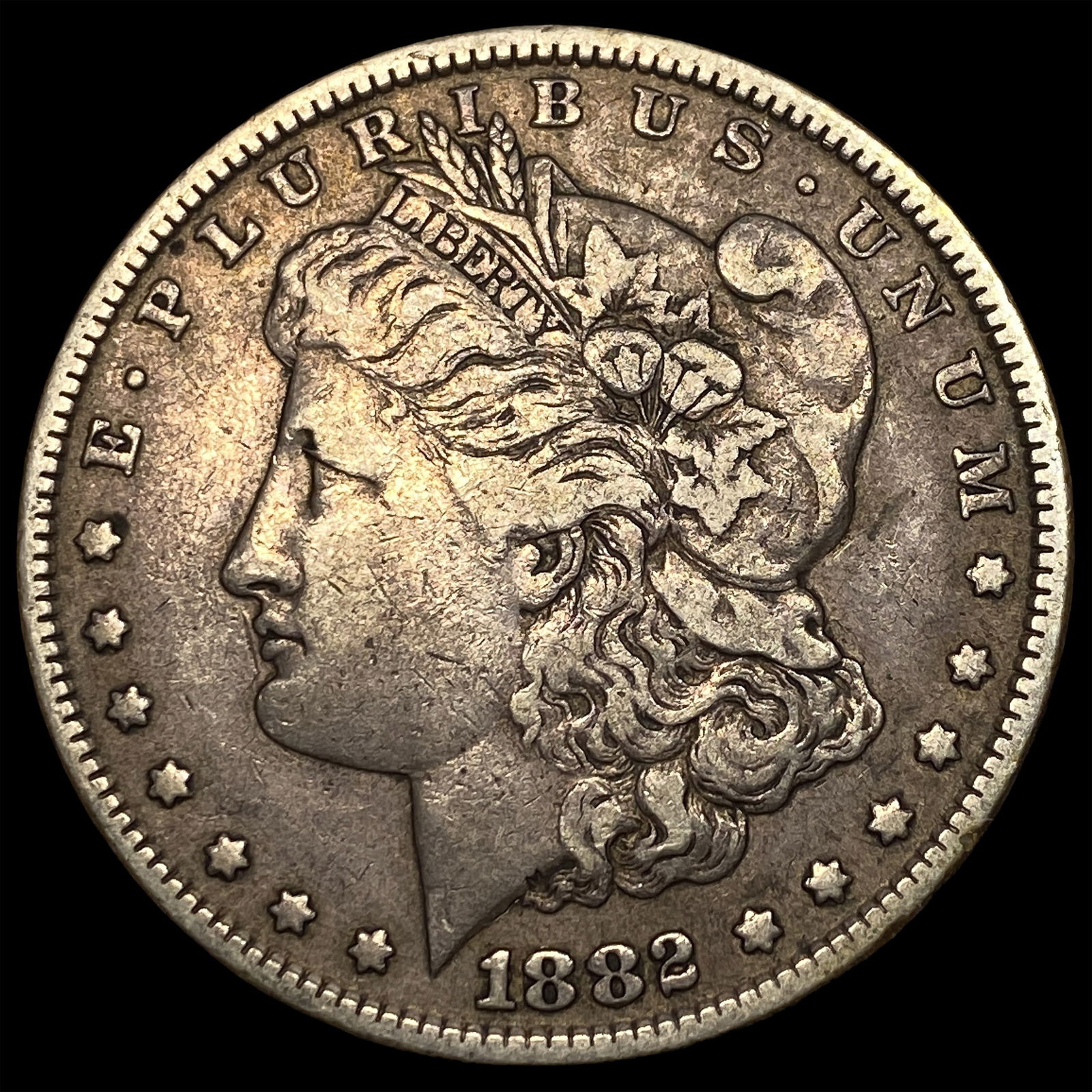 1882 Morgan Silver Dollar NEARLY UNCIRCULATED: 1882 Morgan Silver Dollar NEARLY UNCIRCULATED