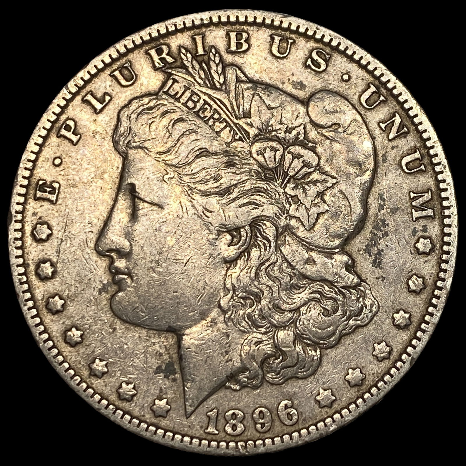 1896-O Silver Morgan Dollar NEARLY UNCIRCULATED: 1896-O Silver Morgan Dollar NEARLY UNCIRCULATED