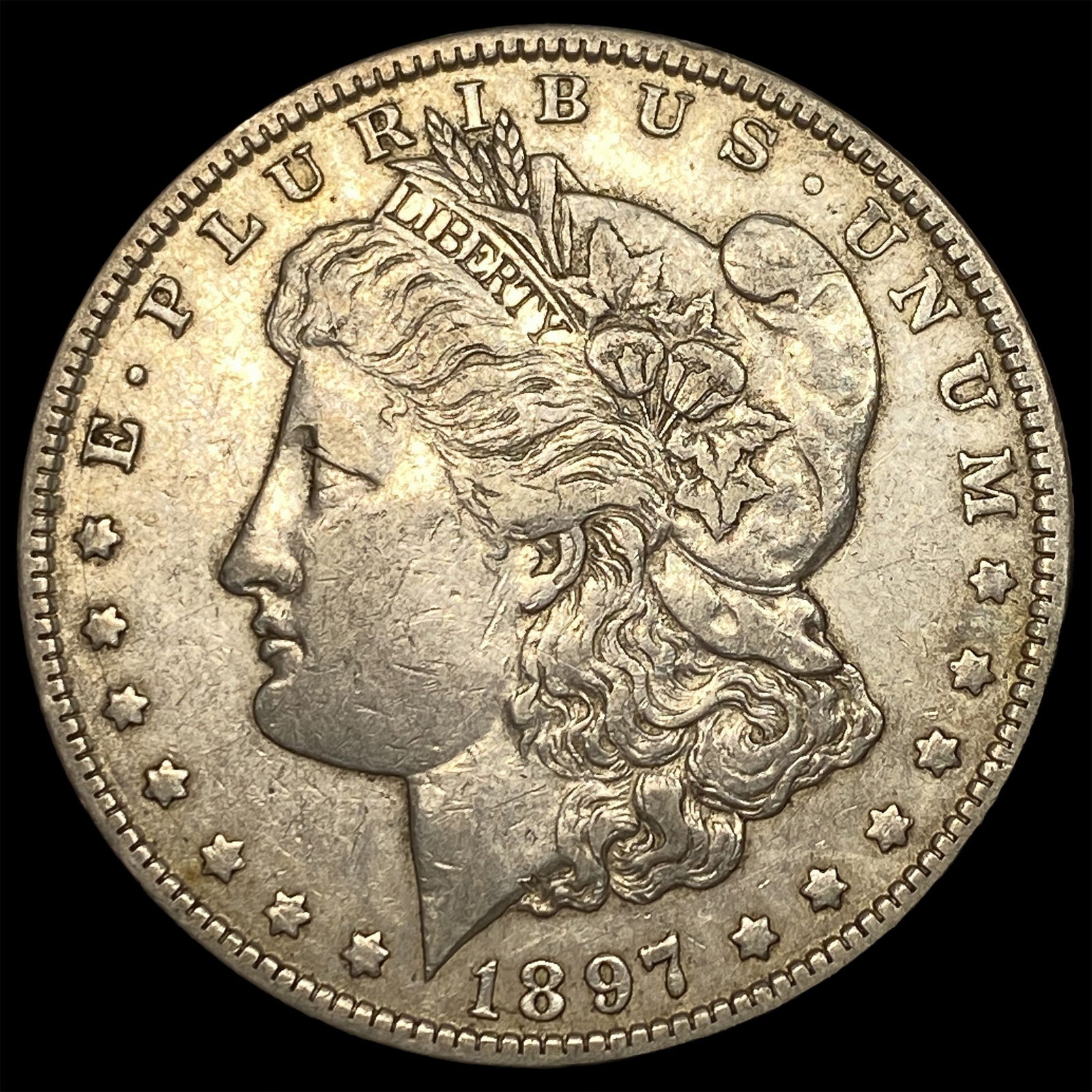 1897-O Silver Morgan Dollar NEARLY UNCIRCULATED: 1897-O Silver Morgan Dollar NEARLY UNCIRCULATED