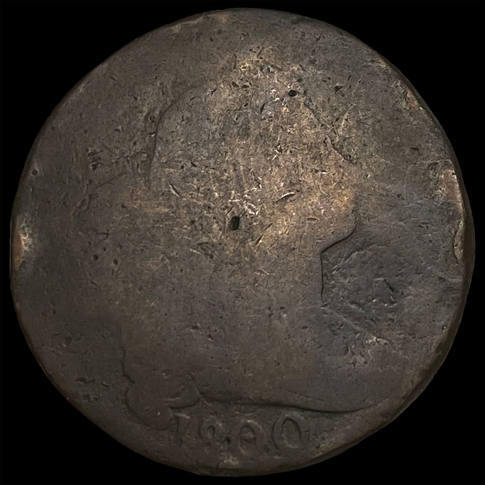 1808 Classic Head Large Cent NICELY CIRCULATED: 1808 Classic Head Large Cent NICELY CIRCULATED